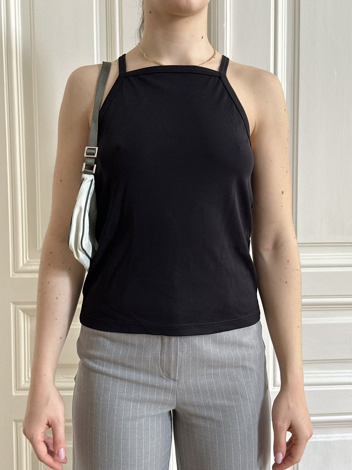 Marithe + Francois Girbaud Marithe Francois Girboud cravattakiller Vintage Rare TankTop Size M / US 6-8 / IT 42-44 - 5 Thumbnail