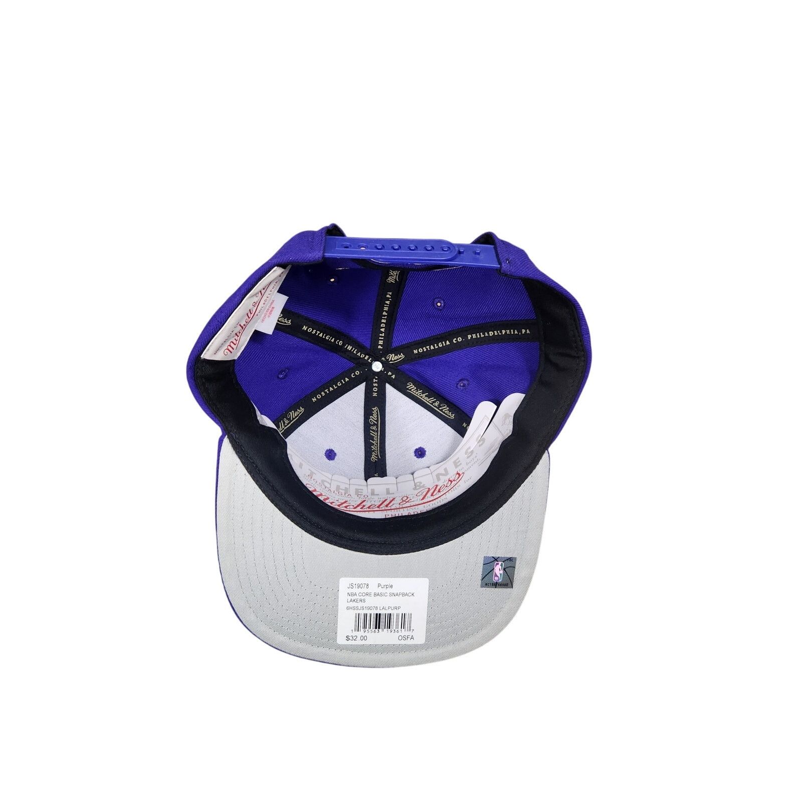 Mitchell & Ness Los Angeles Lakers Mitchell & Ness Snapback NWT Size ONE SIZE - 5 Thumbnail