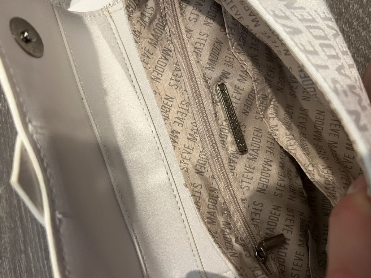 Steve Madden Steve Madden White Mini Purse Size ONE SIZE - 5 Thumbnail
