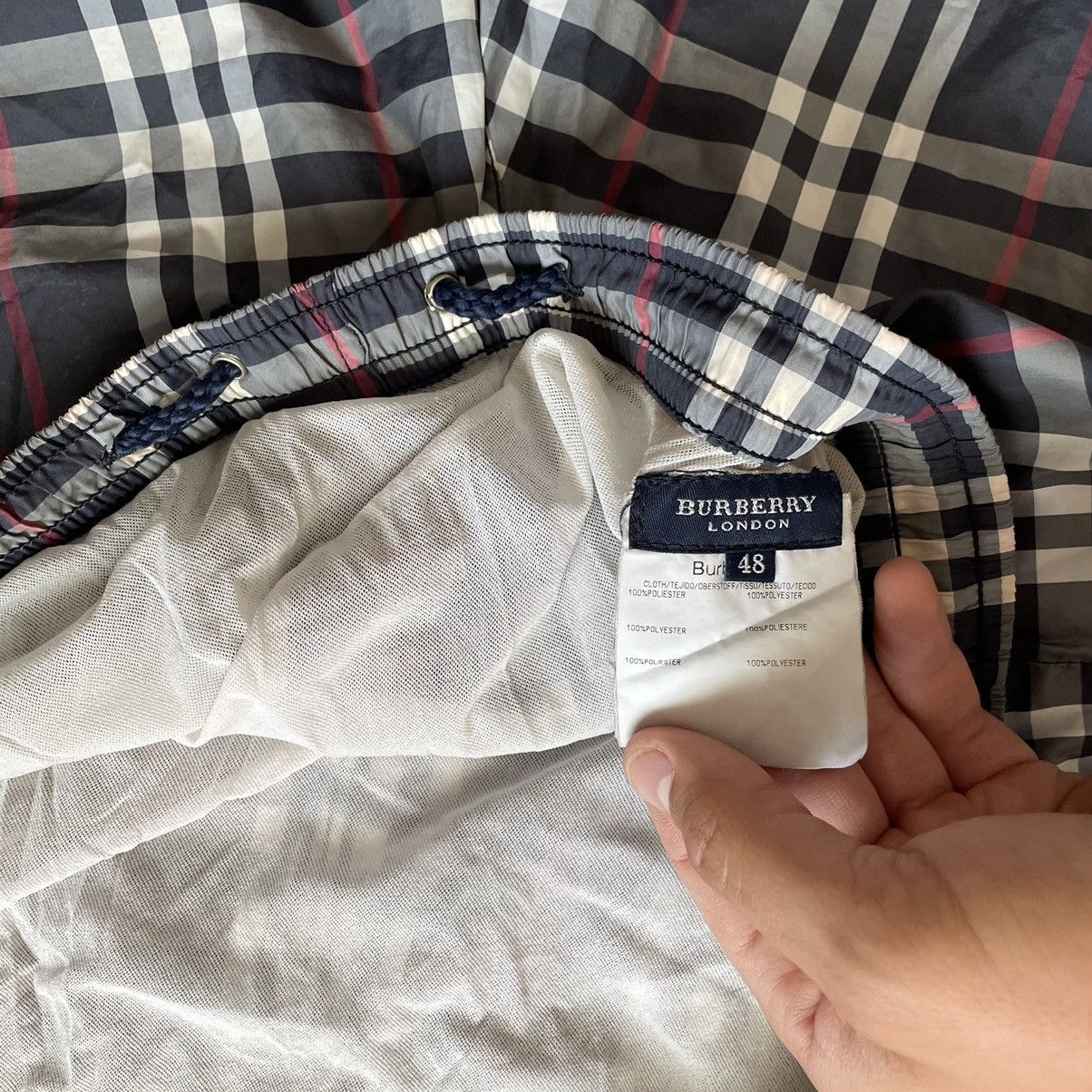 Burberry × Vintage 90s BURBERRY NOVA CHECK BURBERRYS SHORTS OLD MONEY Size US 32 / EU 48 - 3 Thumbnail
