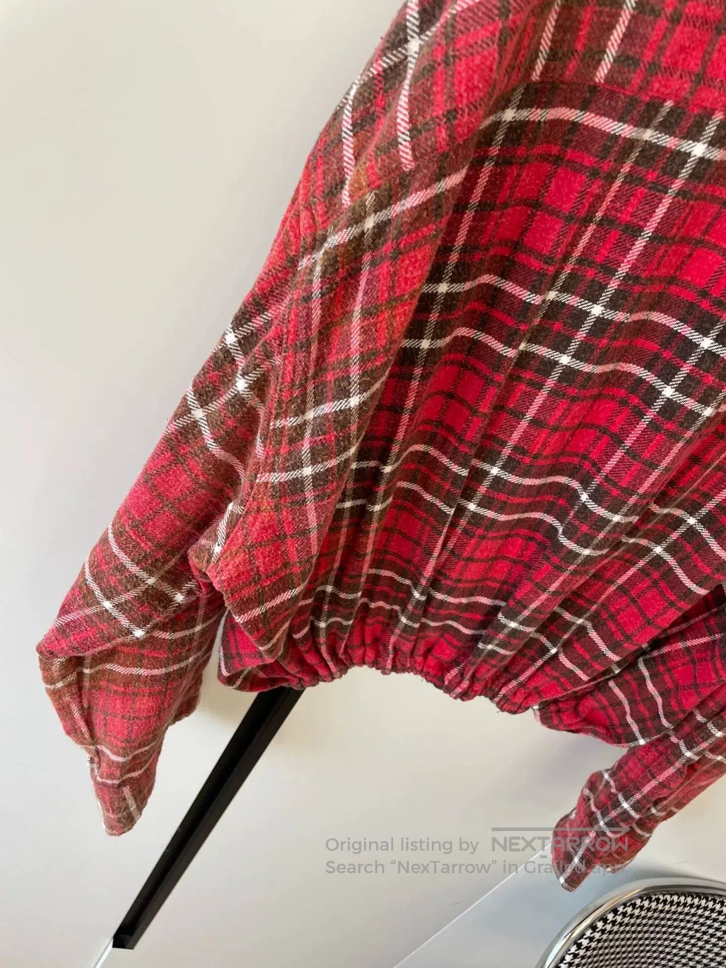 R13 R13 2025 Vintage Red Plaid Shirt. Size US M / EU 48-50 / 2 - 8 Thumbnail