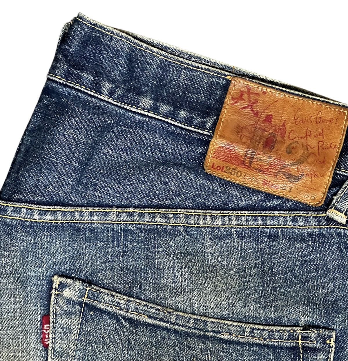 Evisu 🔥HOT DROPS🔥 Vintage Evis Selvedge Denim Jeans Size US 32 / EU 48 - 3 Thumbnail