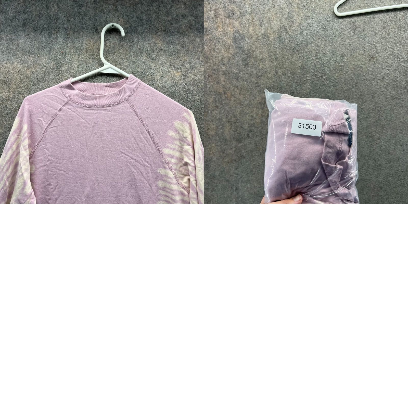 Levi's VINTAGE Levi's Shirt Womens 2 Lavender Tie Dye Long Sleeve Portugal Purple Size XS / US 0-2 / IT 36-38 - 9 Thumbnail