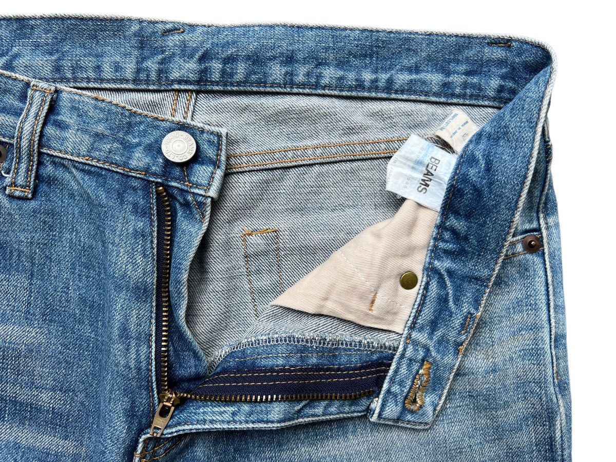 Beams Plus Vintage BEAMS PLUS Japan Straight Cut Denim Jeans 30x29 Size 30" / US 8 / IT 44 - 11 Thumbnail