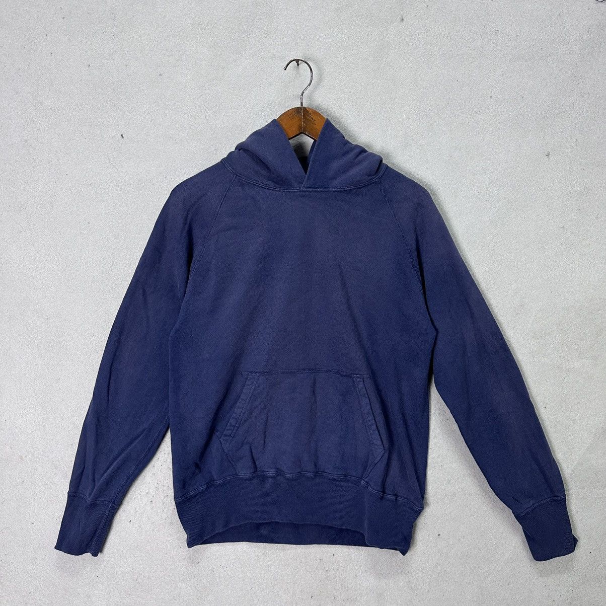 Warehouse Vintage Warehouse Hoodie Japan Indigo Blue Minimalist Size US S / EU 44-46 / 1 - 1 Thumbnail