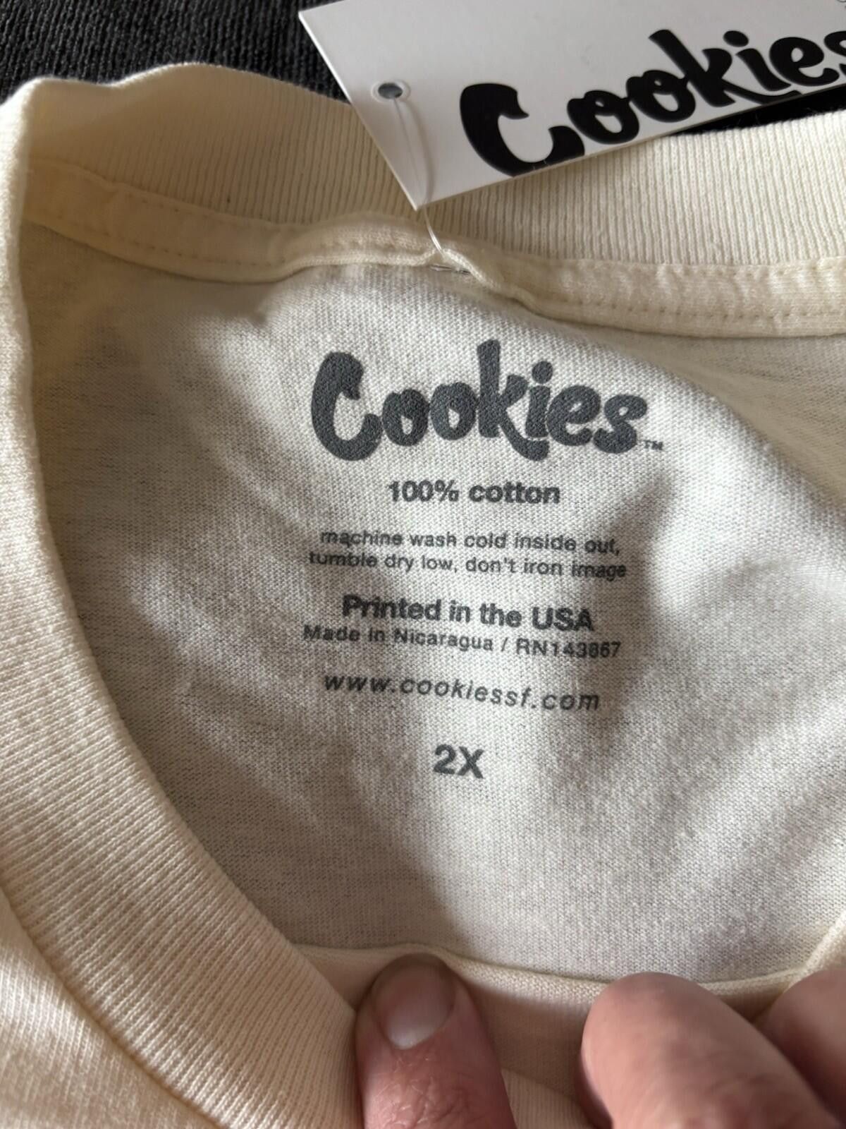 Cookies Cookies A Buds Life XXL T-Shirt Men's Short Sleeve Crew Neck Size US XXL / EU 58 / 5 - 3 Thumbnail