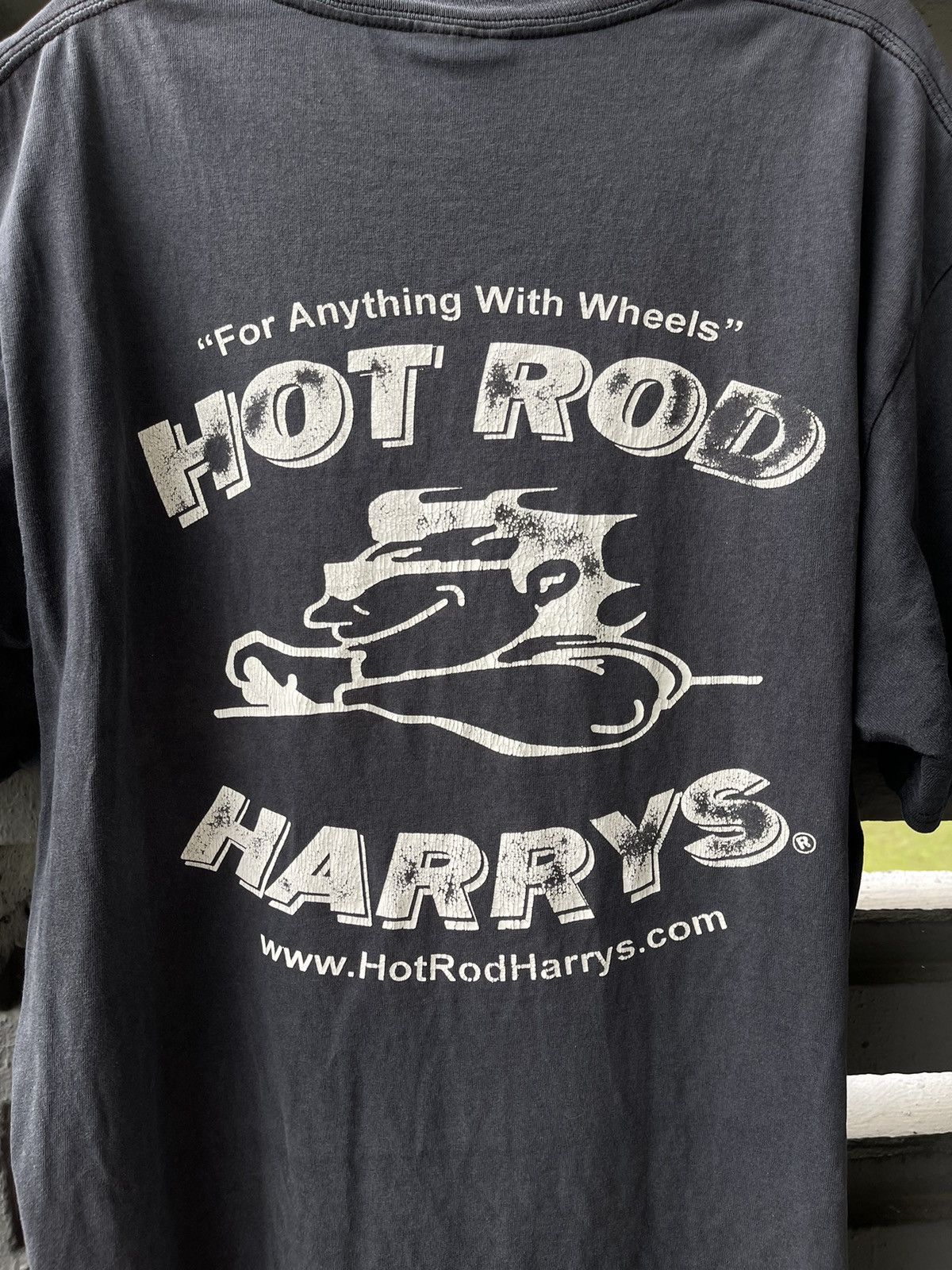 Designer × Vintage Vintage Hot rod Harrys sun faded t-shirt Size US L / EU 52-54 / 3 - 6 Thumbnail