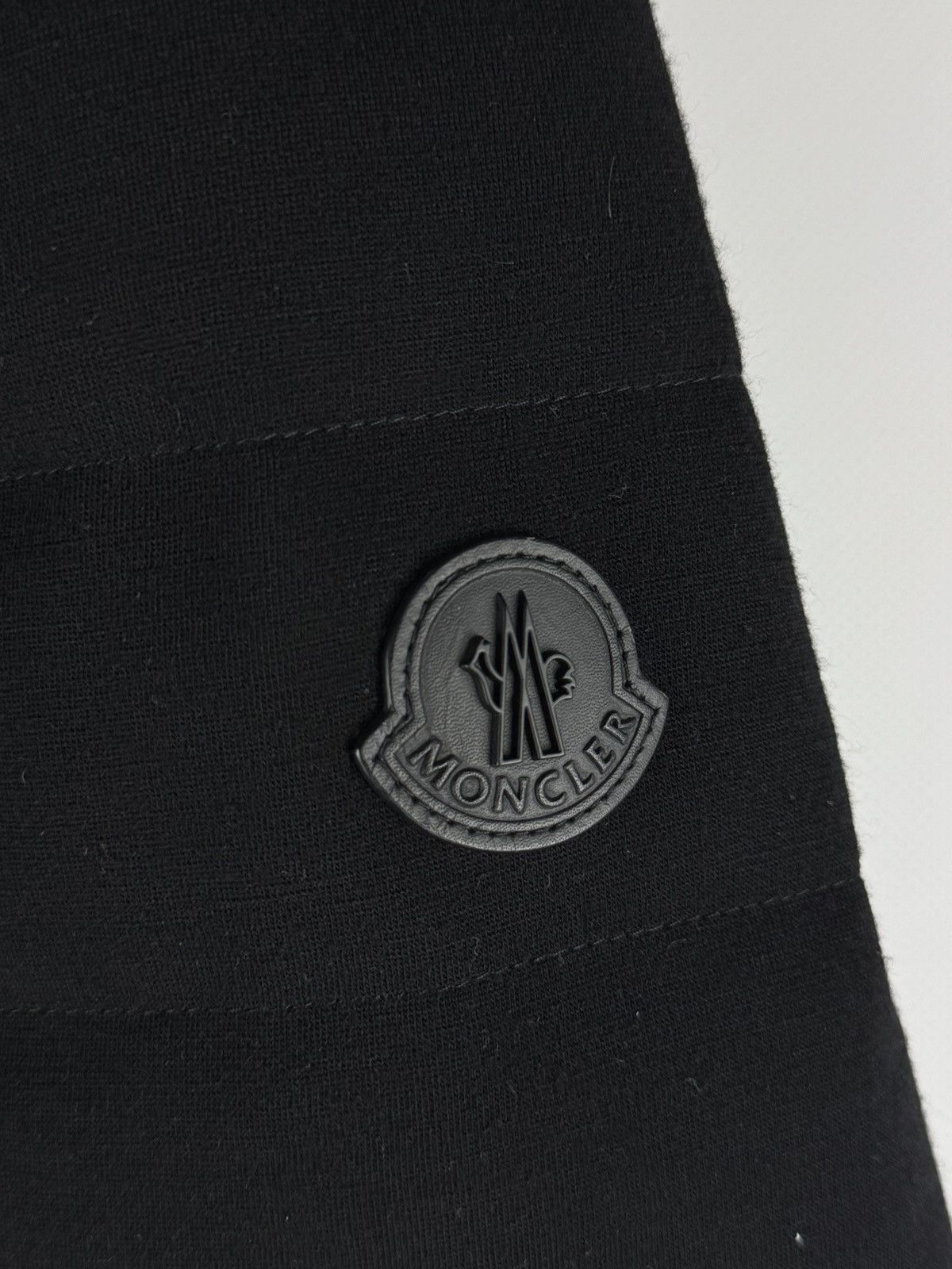 Moncler Moncler DIND Black Down Quilted Wool Cashmere Blazer Jacket Size US XL / EU 56 / 4 - 4 Thumbnail