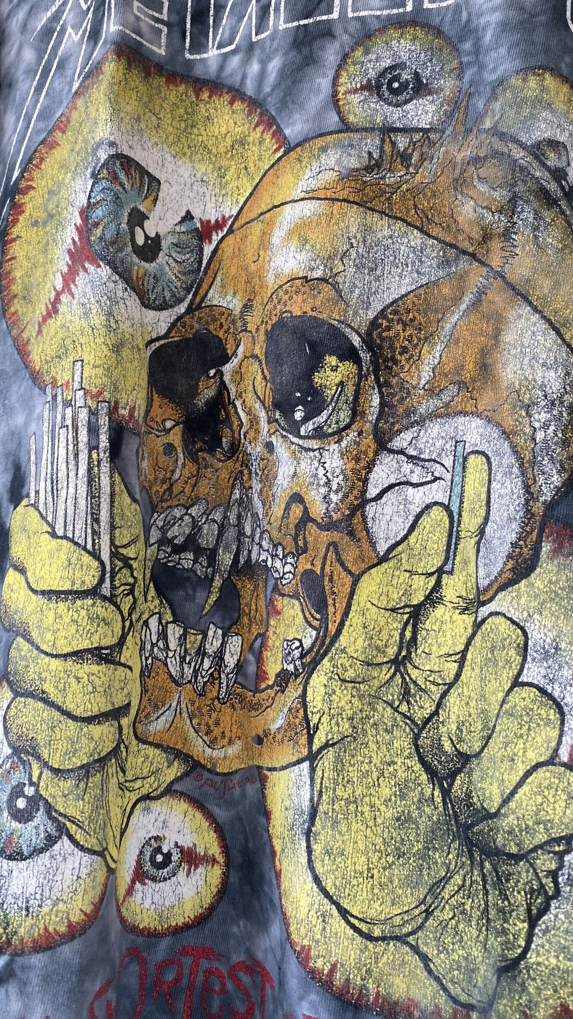 Bravado RARE Bravado Metallica Metal Tie Dye Skull Double Size US L / EU 52-54 / 3 - 3 Thumbnail