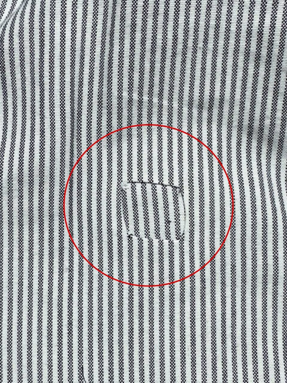 AMI AMI Paris striped shirt Size US S / EU 44-46 / 1 - 10 Thumbnail