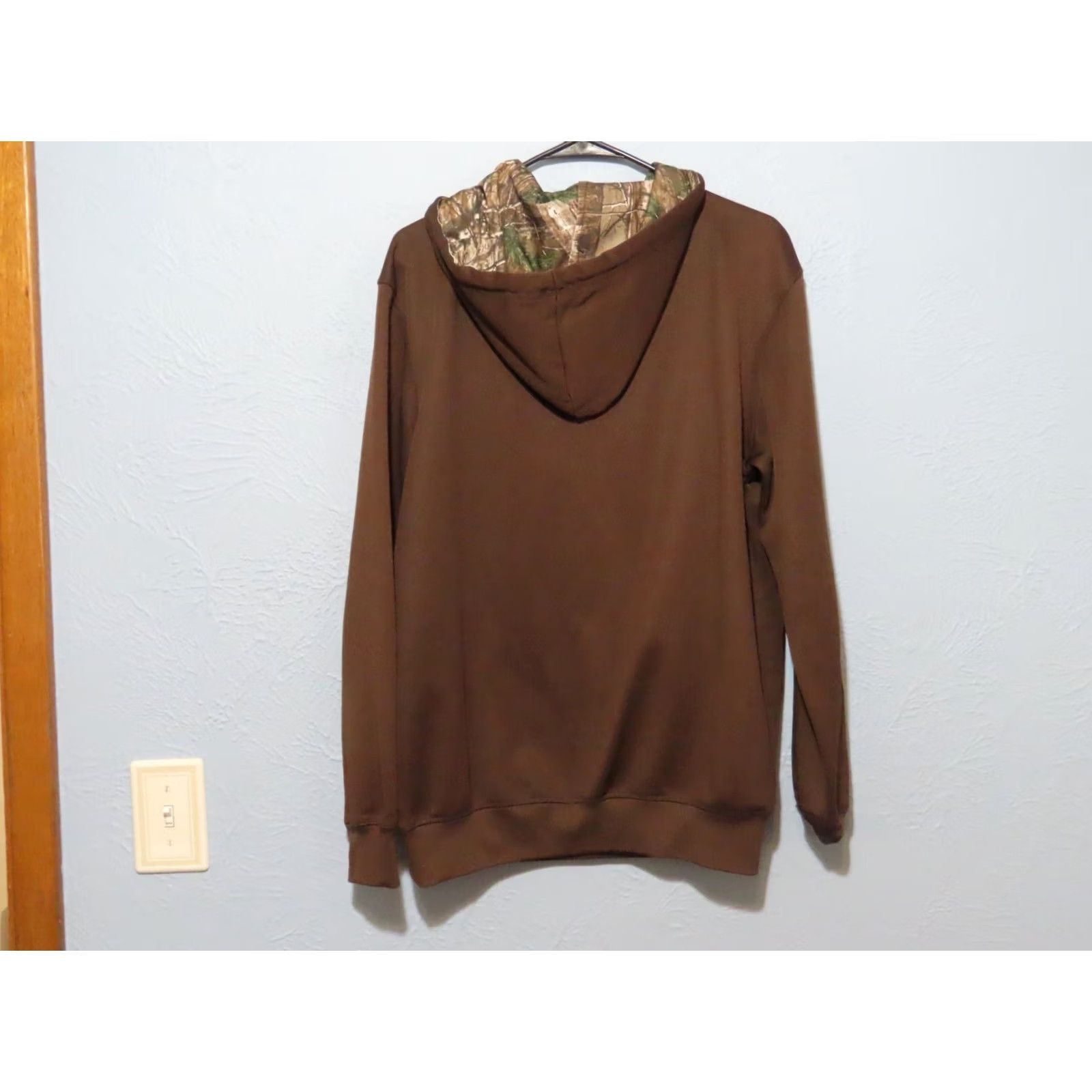 Vintage Browning Men's Medium Deer Logo Brown Pullover Hoodie Size US M / EU 48-50 / 2 - 7 Thumbnail