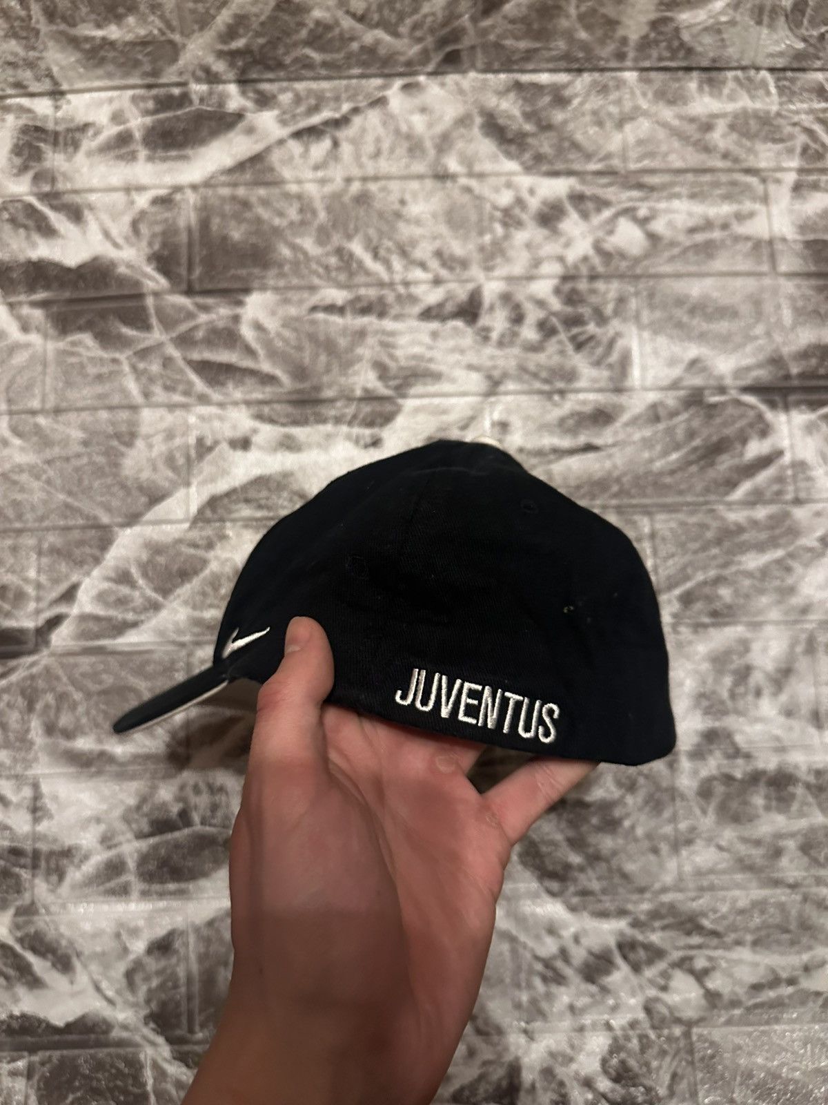 Nike Vintage Nike Juventus Cap Black One Size Y2K Size ONE SIZE - 4 Thumbnail