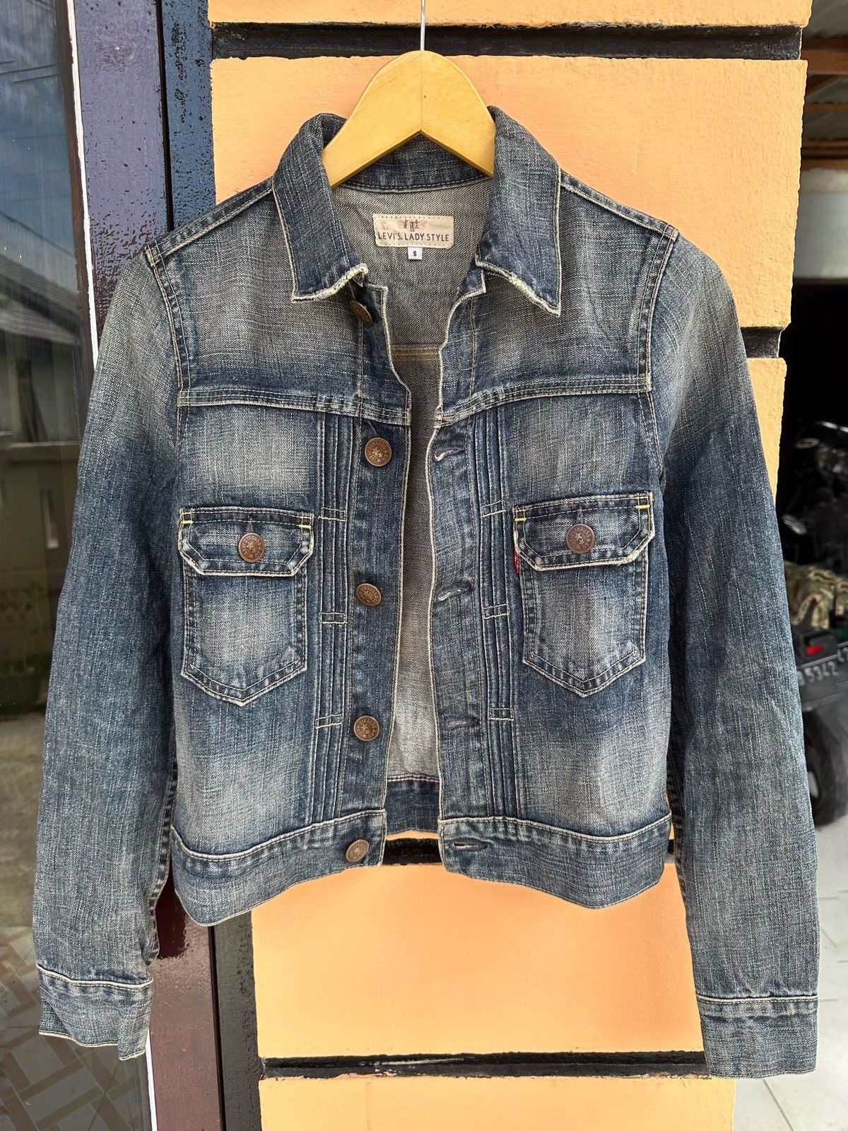 Vintage Levis Type Denim Jacket Lady Style