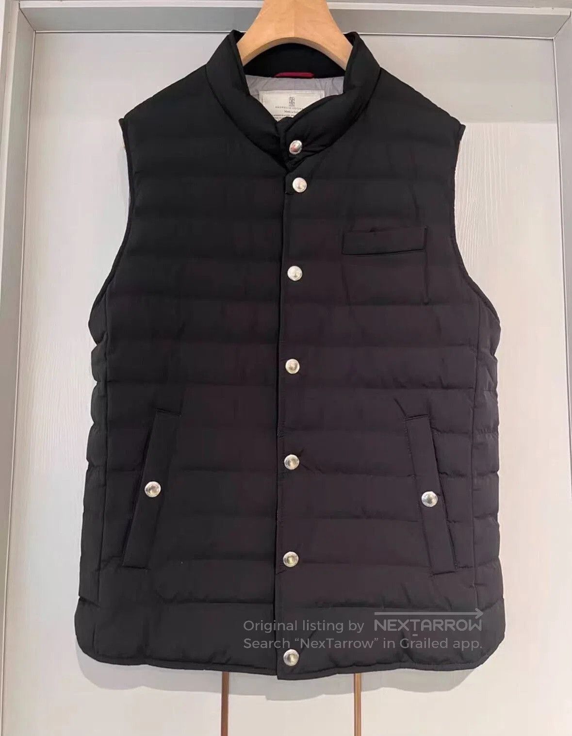 Brunello Cucinelli Brunello Cucinelli Men's Down Vest. Size US M / EU 48-50 / 2 - 1 Thumbnail