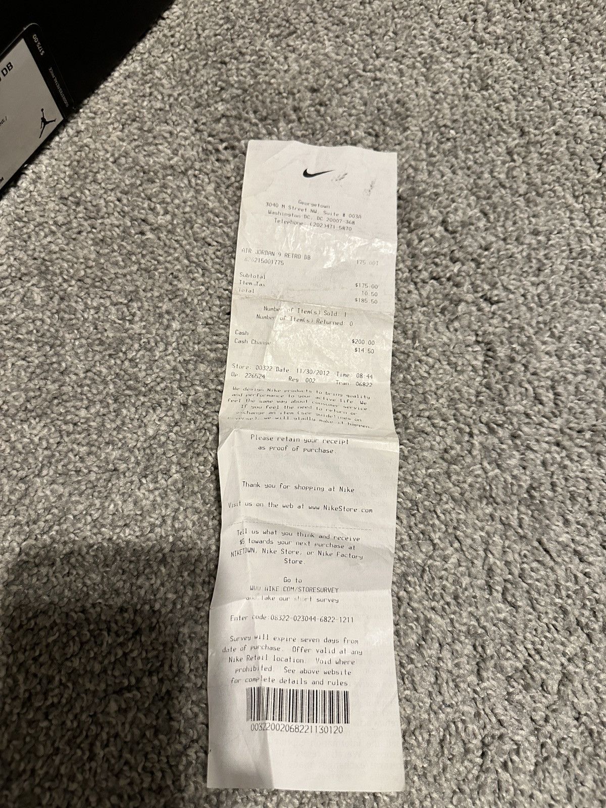 Jordan Brand Air Jordan 9 doernbecher tinker Hatfield signed Size US 10.5 / EU 43-44 - 11 Thumbnail