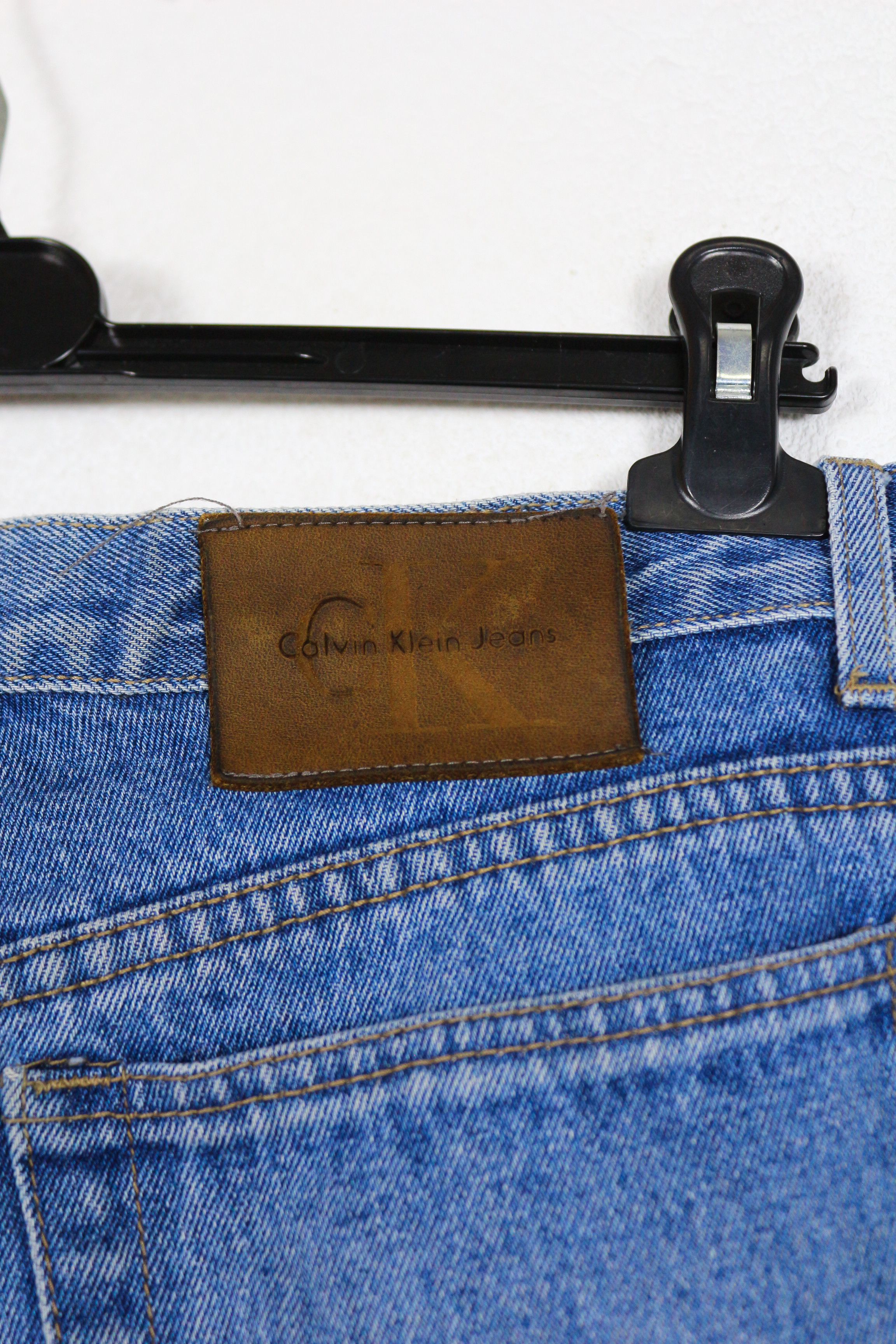 Calvin Klein Vintage Calvin Klein Blue Denim Pants Jeans 90s Made in USA Size US 34 / EU 50 - 7 Thumbnail