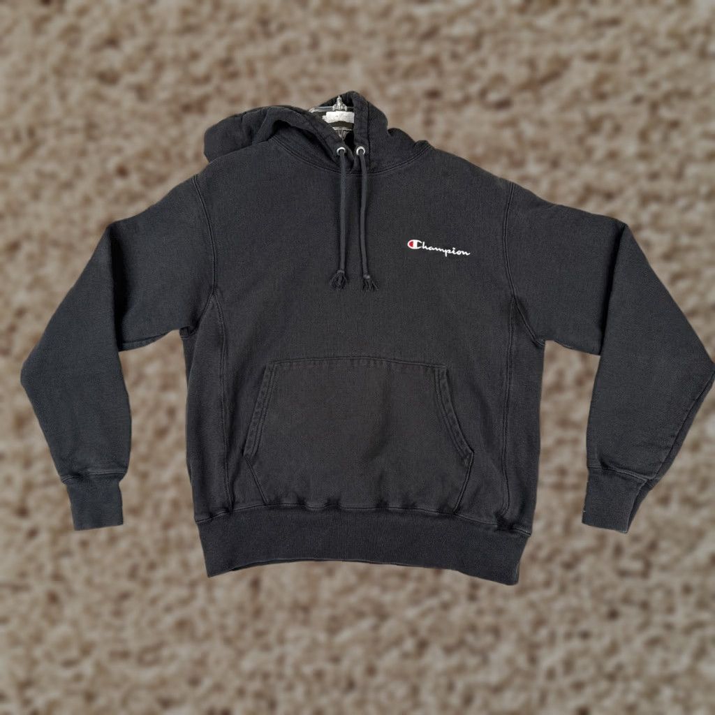 Champion Champion Hoodie Adult Medium Black Pullover Reverse Weave Pocket Size US M / EU 48-50 / 2 - 1 Thumbnail