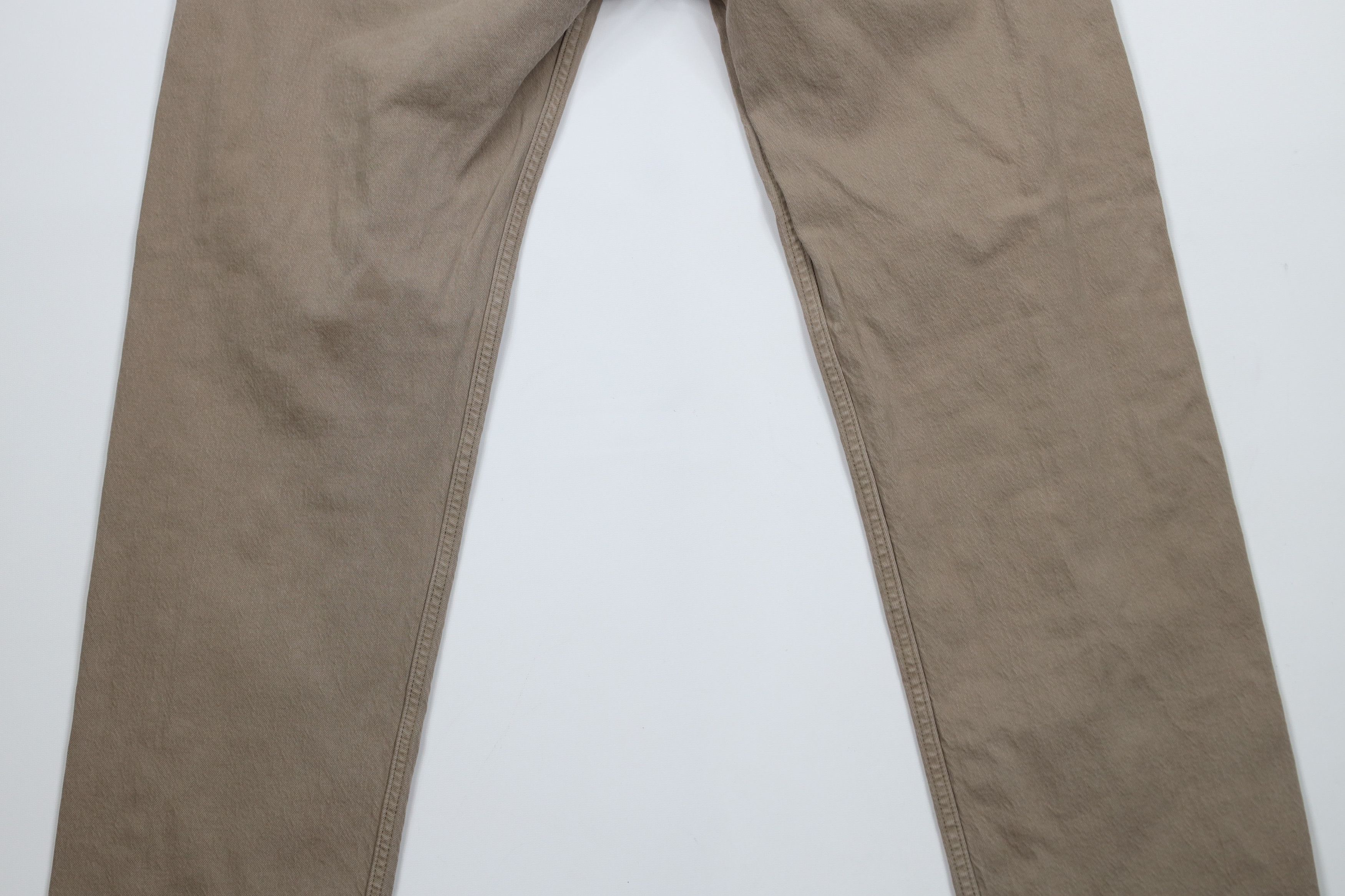 Levi's × Vintage Vintage Y2K Levis 505 Stretch Regular Fit Denim Jeans Beige Size US 36 / EU 52 - 14 Thumbnail