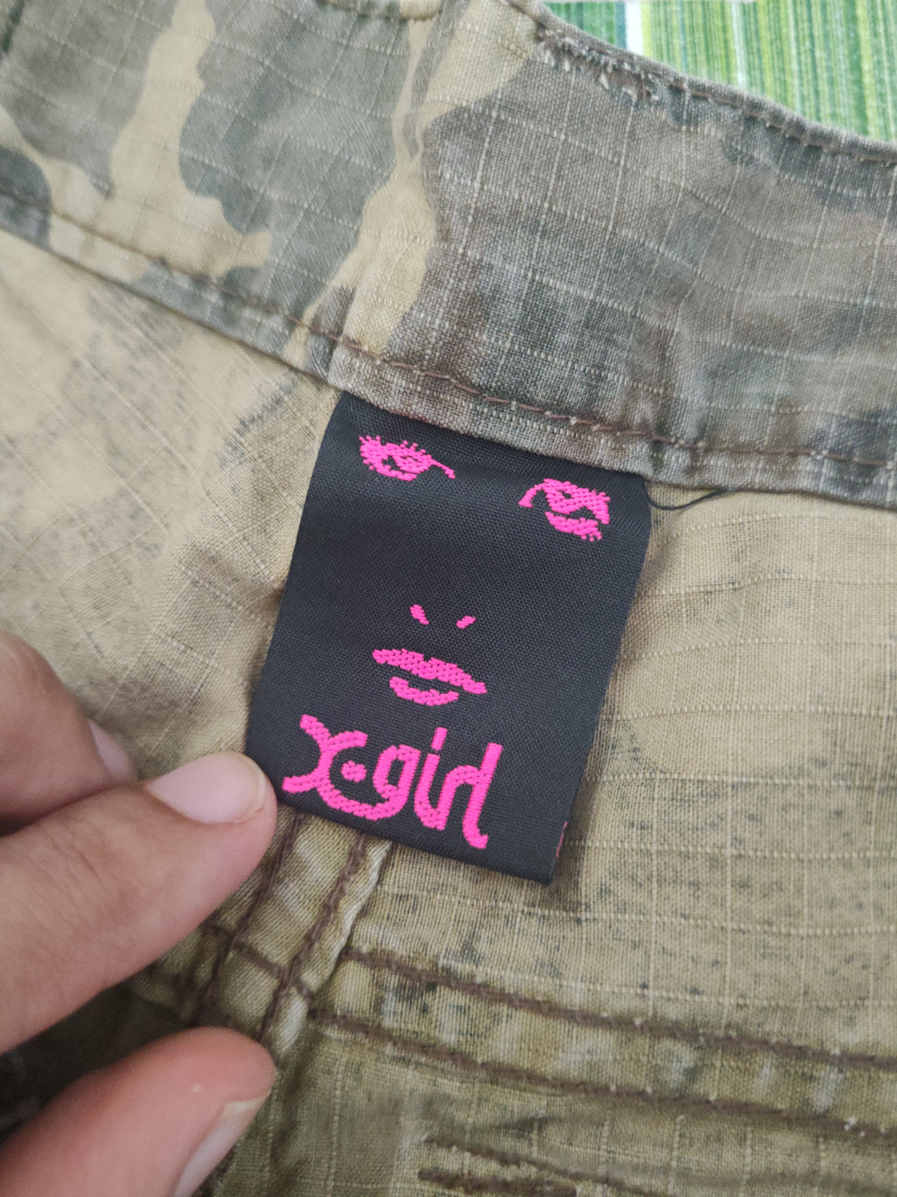 X-Girl DL x-girl Camouflage Multipocket Tactical Cargo Pants #2035 Size 29" - 16 Thumbnail