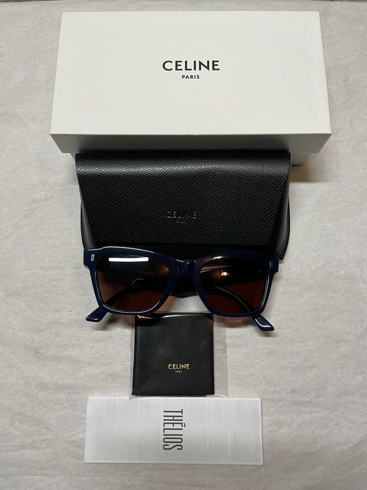 Celine Celine CL40058I 84S 52mm Rectangle Women's Sunglasses Size ONE SIZE - 8 Thumbnail