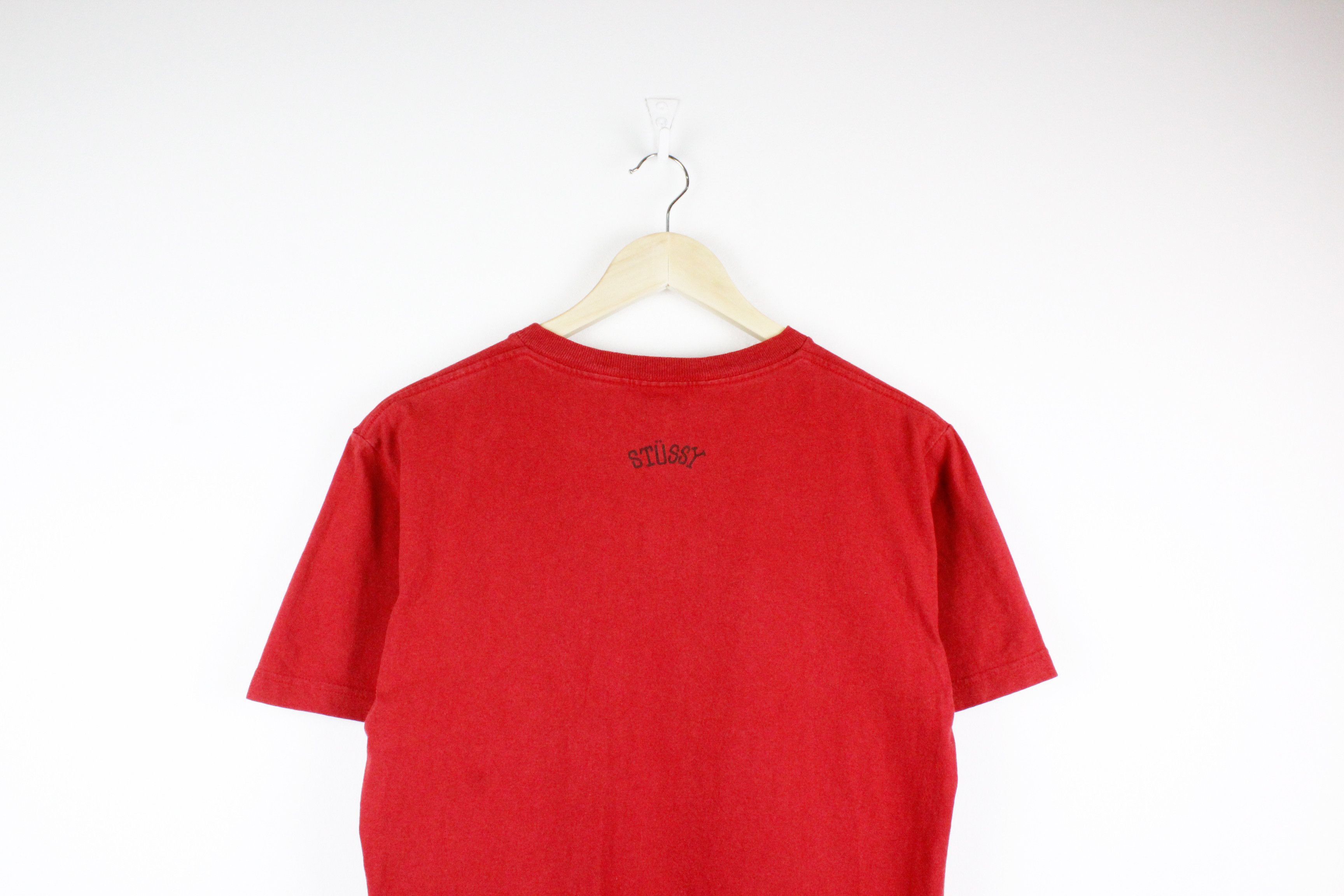 Stussy × Vintage Vintage Stussy Reb Big "S" Logo Graphic Crew T-shirt Size US S / EU 44-46 / 1 - 5 Thumbnail
