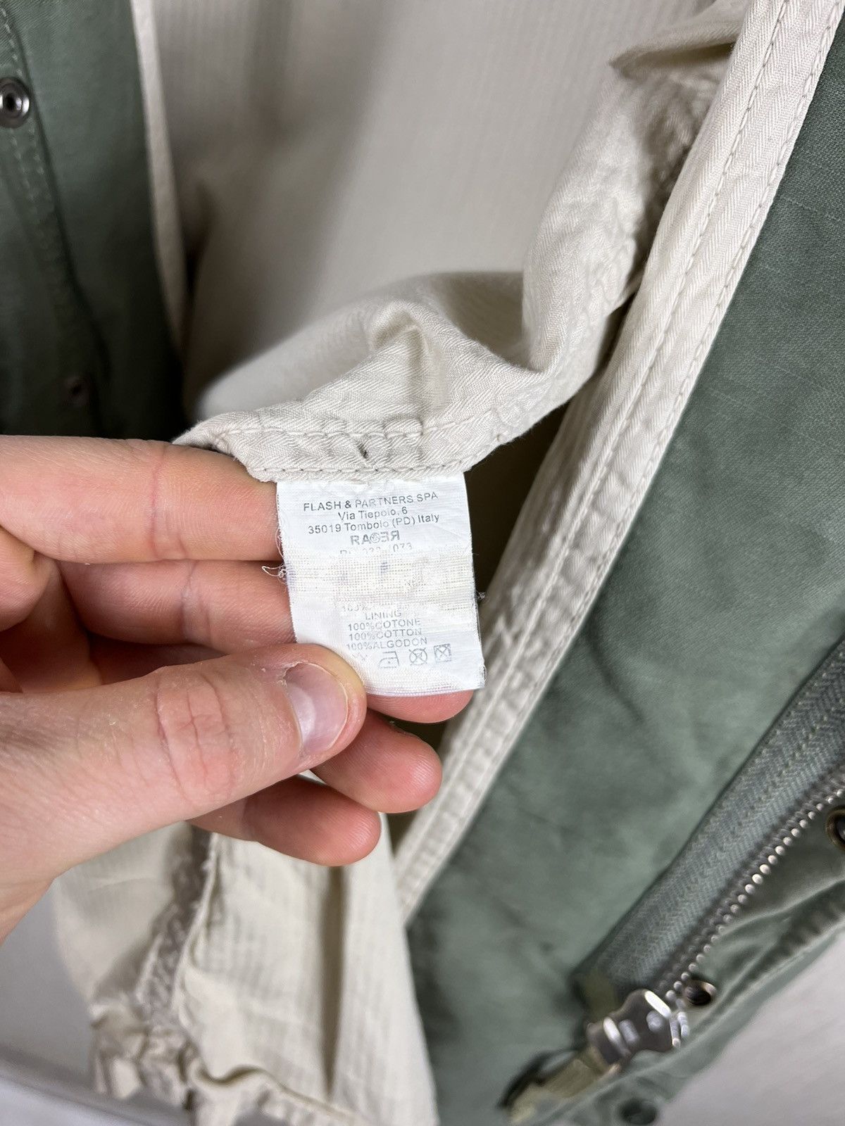 Designer Rag recycle military cobra multipocket jacket hannidal patch Size US M / EU 48-50 / 2 - 18 Thumbnail