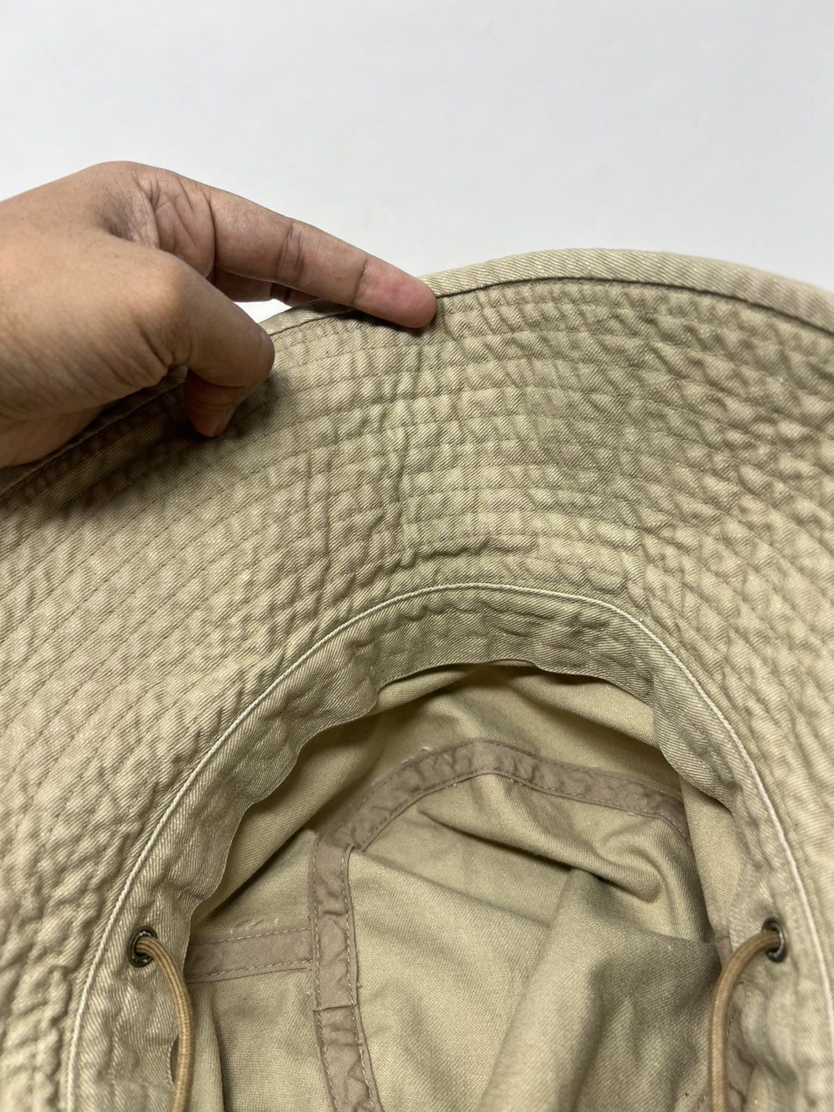 Japanese Brand Softshell Functional Khaki Hat Size ONE SIZE - 11 Thumbnail