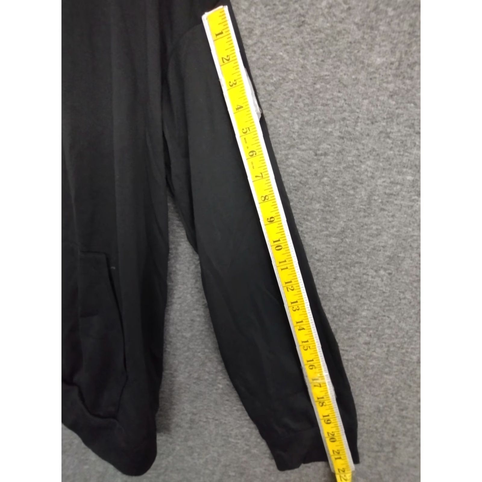 Shein SHEIN EZ Wear Color Block Hooded Sweatshirt Long Sleeve Black/Camo Size M Size M / US 6-8 / IT 42-44 - 5 Thumbnail