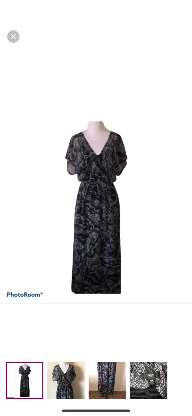 Mossimo Mossimo XS kimono style maxi dress Size XS / US 0-2 / IT 36-38 - 1 Thumbnail