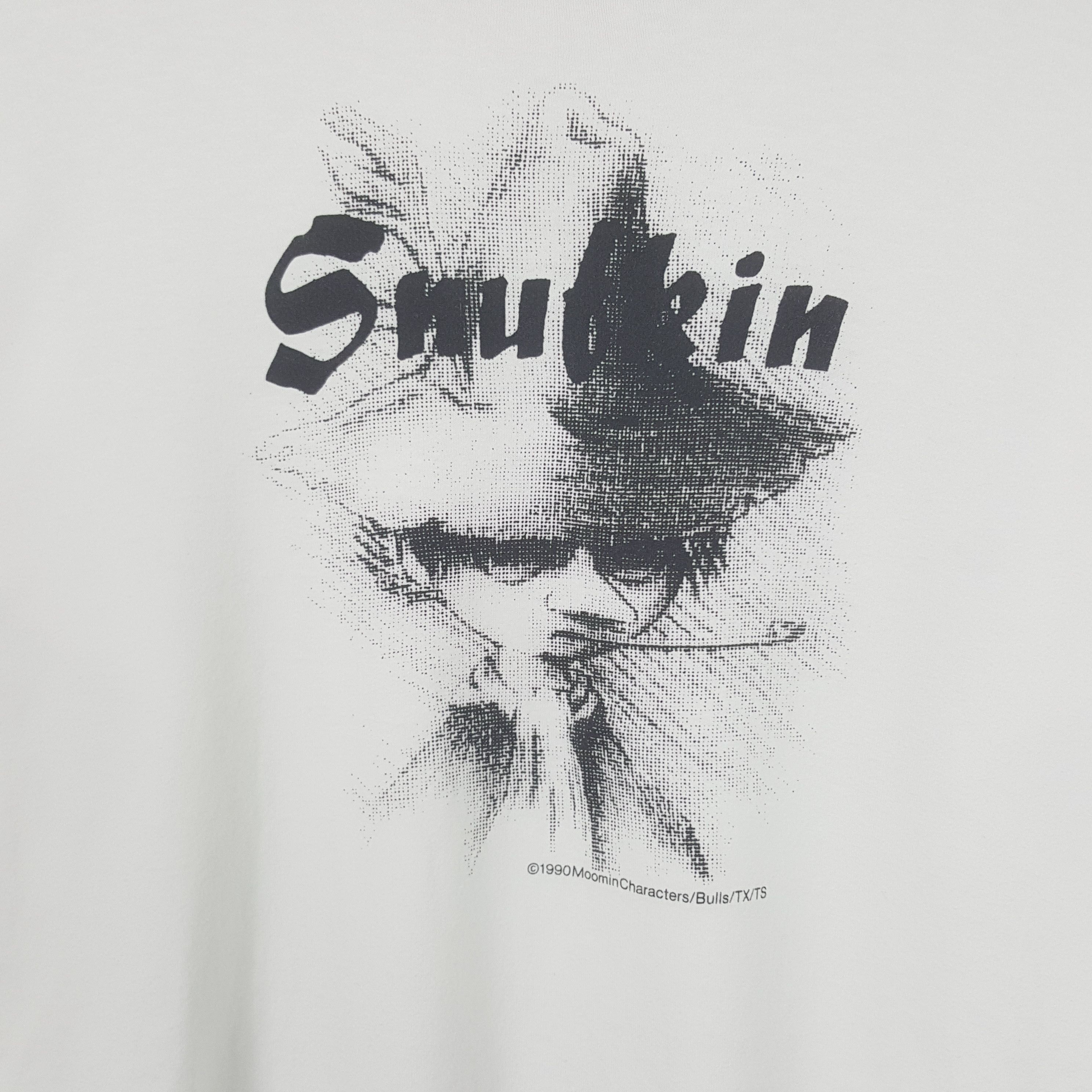 Vintage Vintage Snufkin Moomin Books Character Promo Tshirt RR3 Size US L / EU 52-54 / 3 - 2 Thumbnail