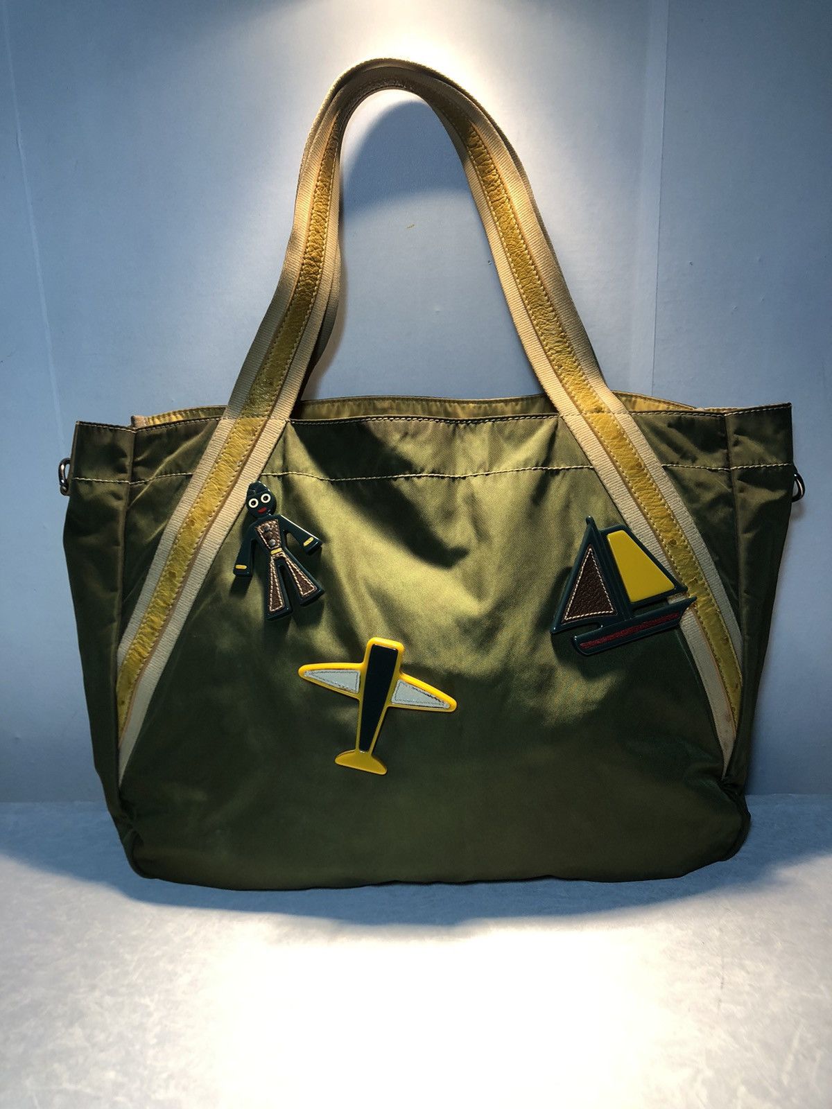 Prada × Vintage Prada tessuto tote bag Size ONE SIZE - 1 Thumbnail