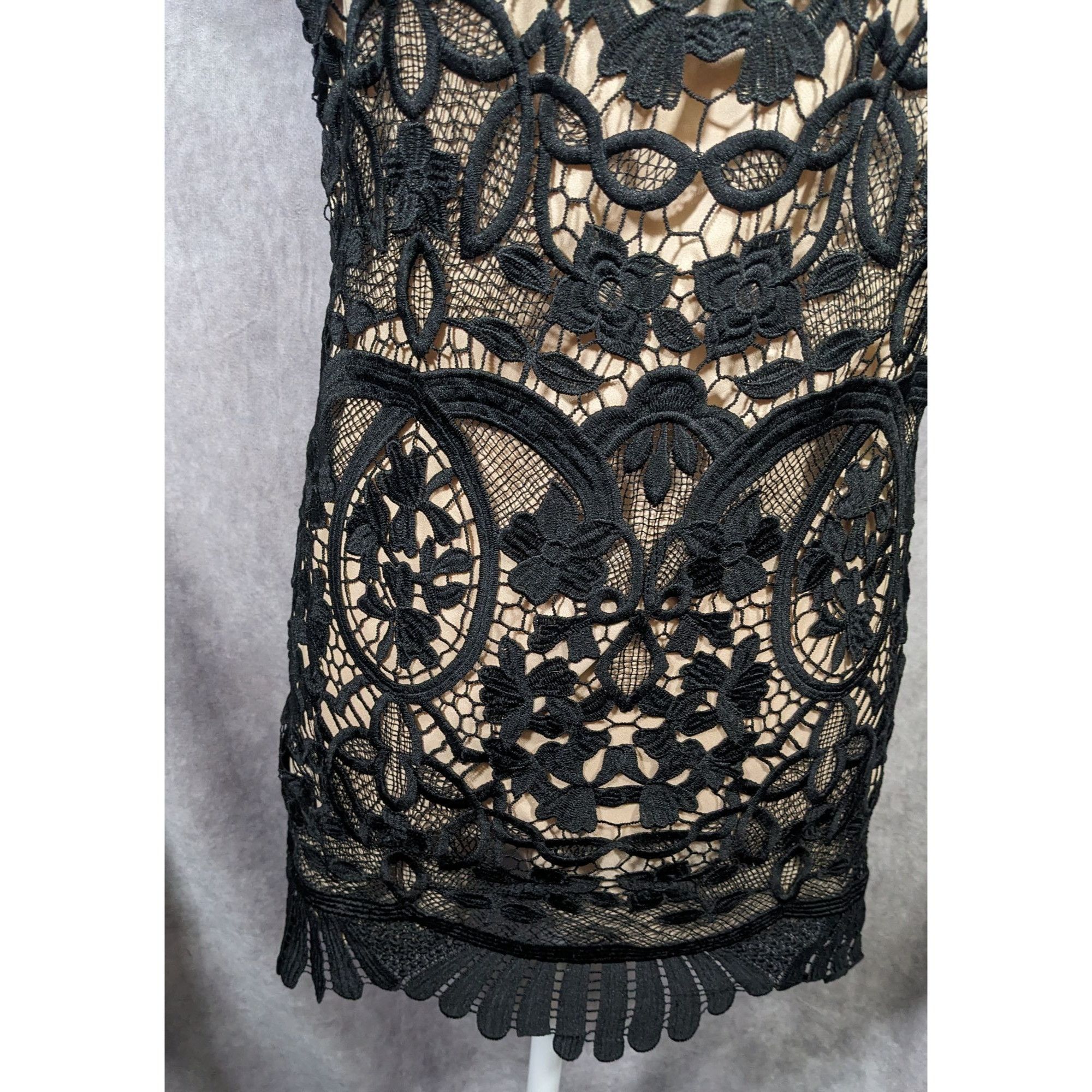 Lovers + Friends Caspian Black Lace Mini Shift Dress Size XS -  www.bongoclub.cl