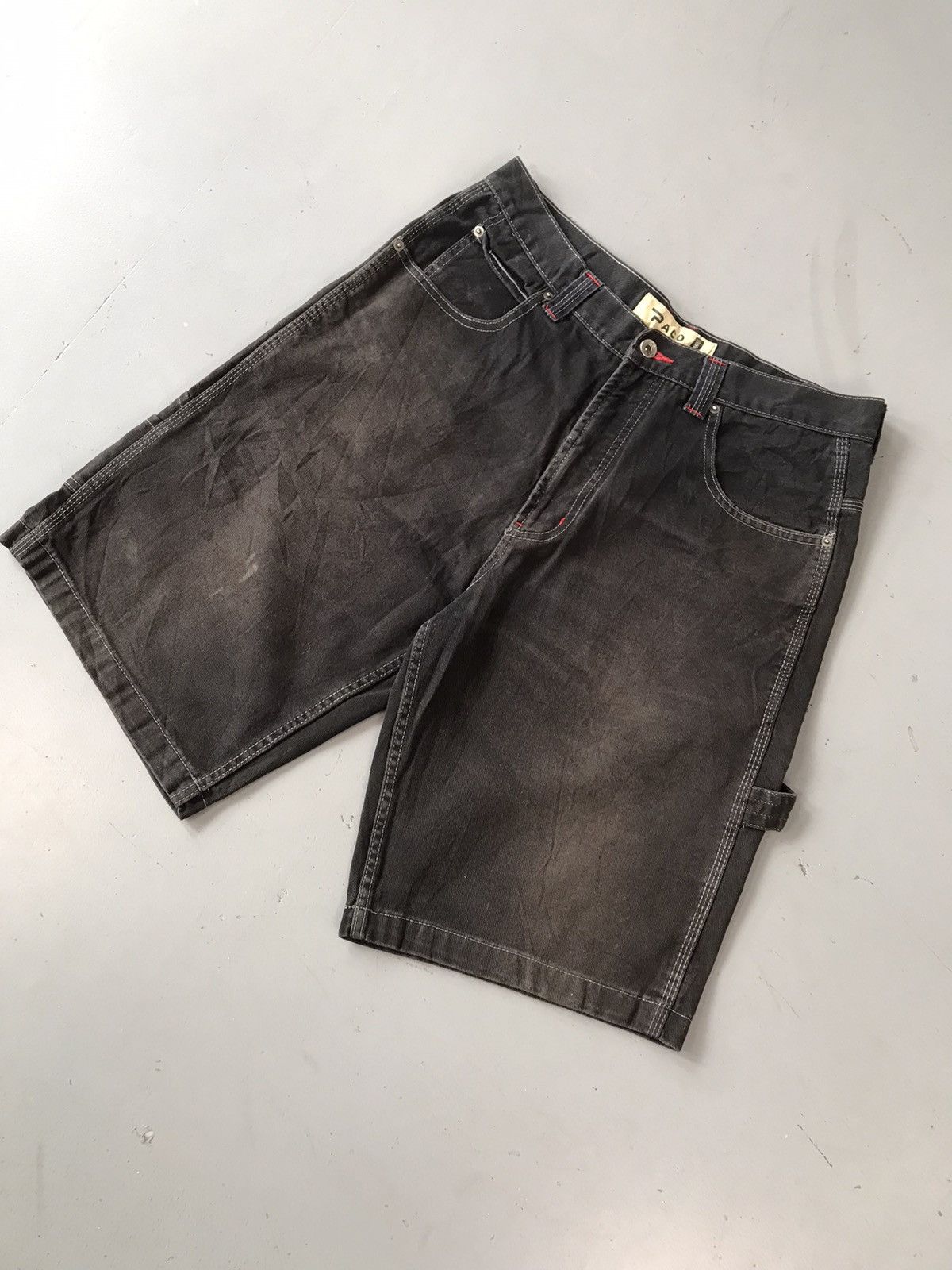 Vintage Paco carpenter denim short Size US 33 - 2 Thumbnail