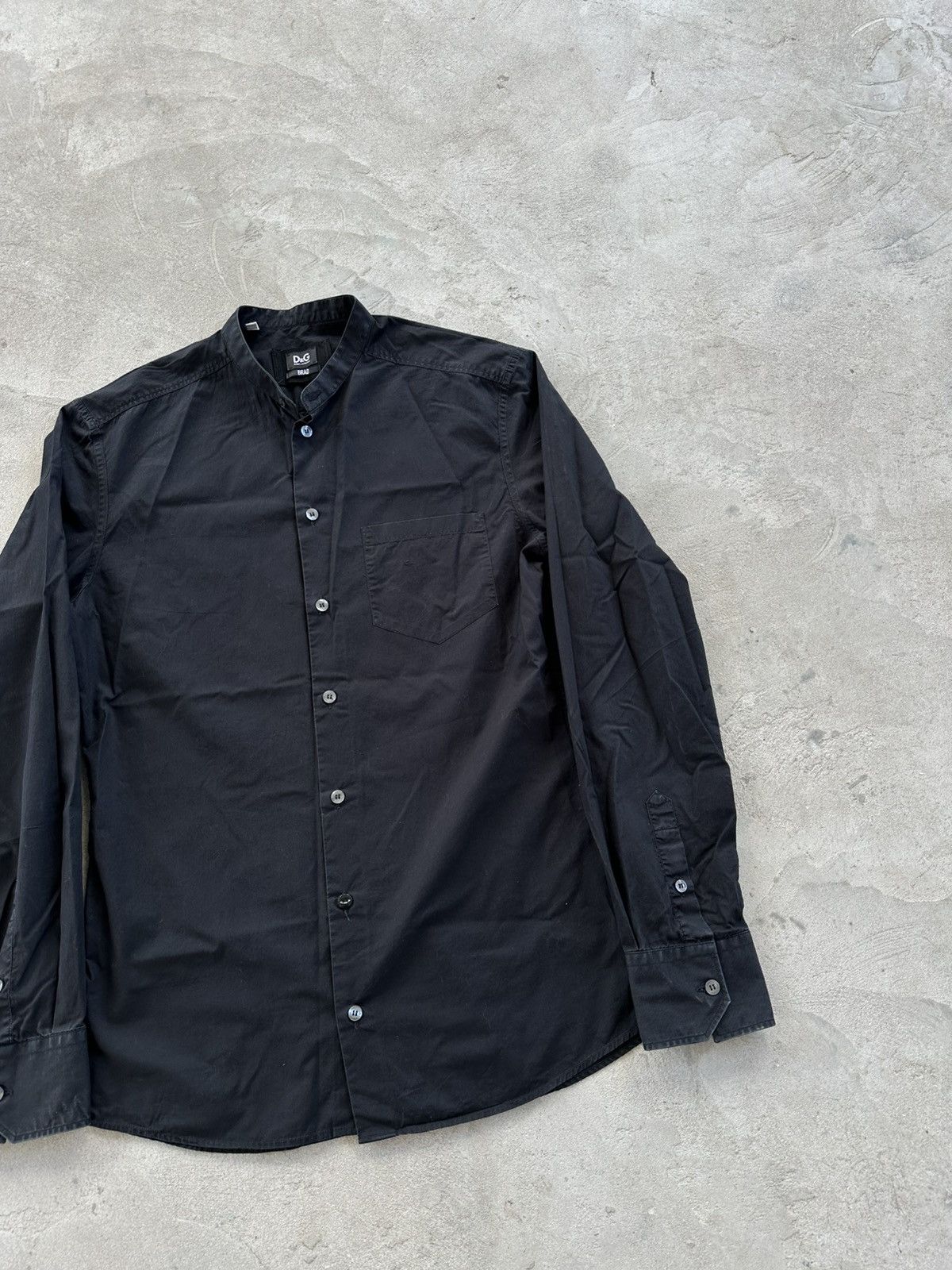 Dolce & Gabbana Vintage Y2K Shirt Long Sleeve Dolce Gabbana Button Crew Neck Size US M / EU 48-50 / 2 - 2 Thumbnail