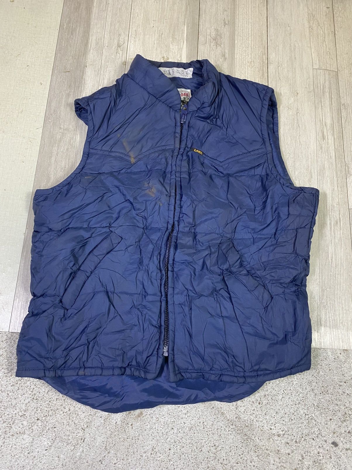 Lee Vintage storm rider lee vest Classic size m Size 40L - 1 Thumbnail