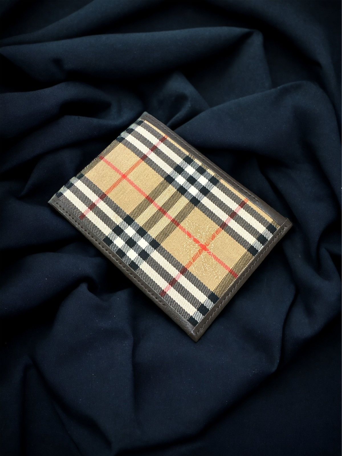 Burberry VINTAGE BURBERRY BIFOLD CARD HOLDER NOVA CHECK Size ONE SIZE - 2 Thumbnail