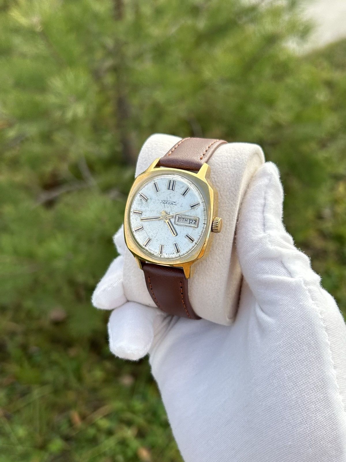 Vintage Vintage Watch Raketa USSR Soviet Mechanical 1980s Size ONE SIZE - 14 Thumbnail