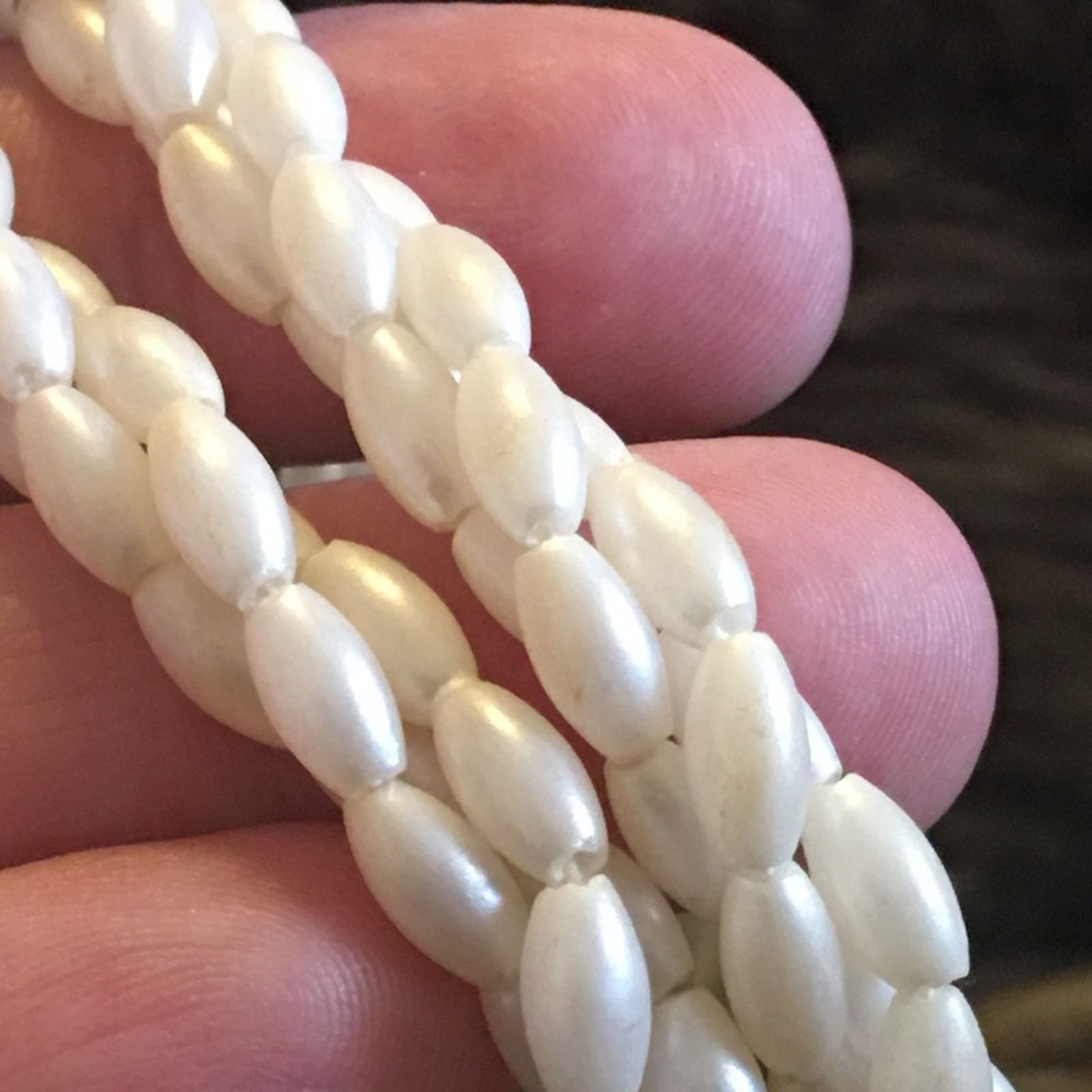 Vintage Vintage 80s twisted triple strand pearl necklace Size ONE SIZE - 7 Thumbnail