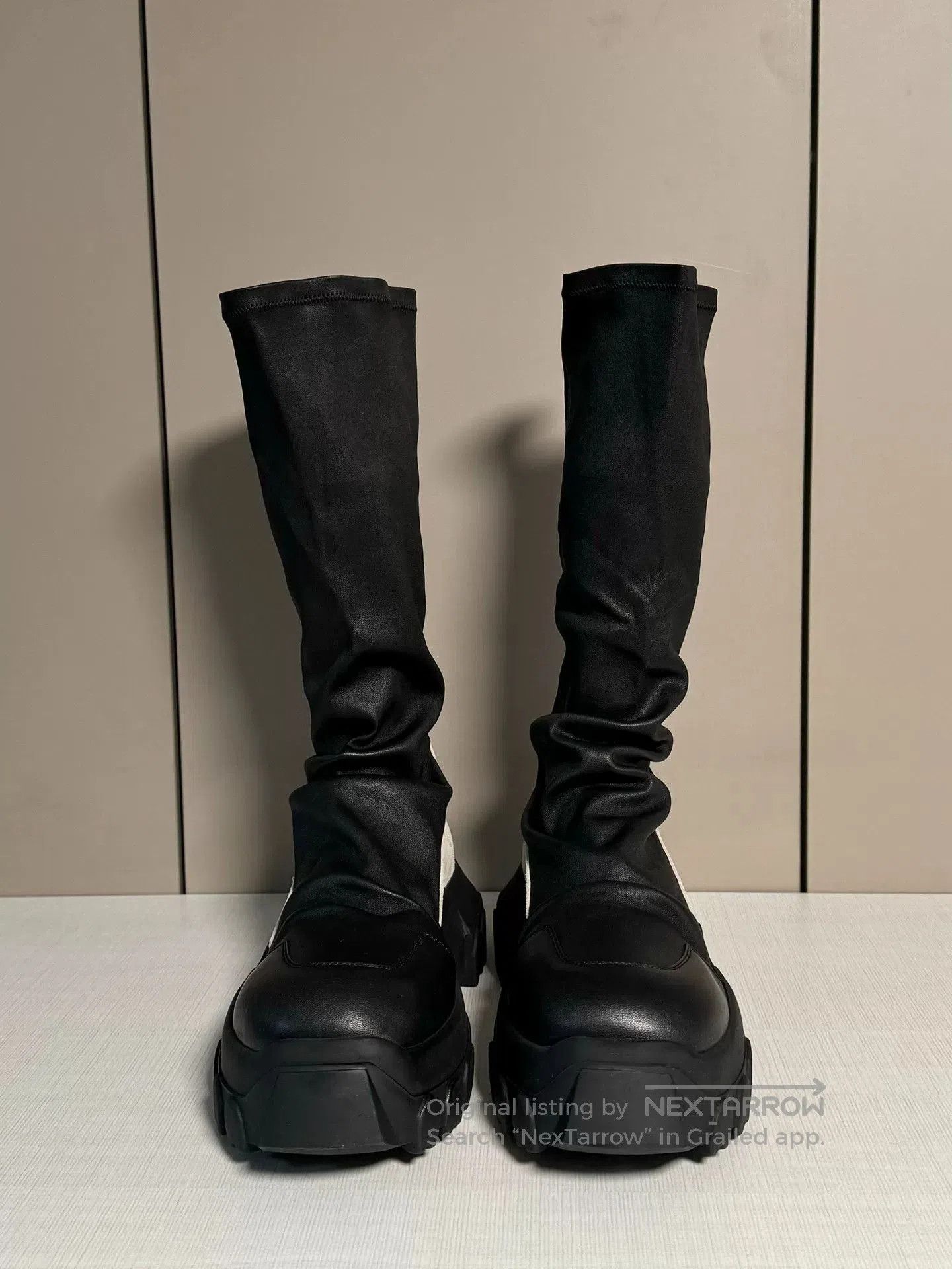 Rick Owens rick owens ro bozo tractor sock boots. Size US 10 / EU 43 - 2 Thumbnail