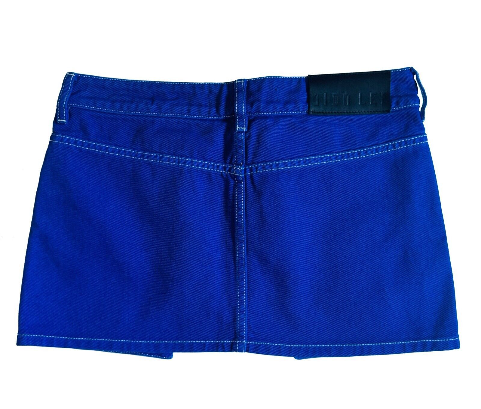 Dion Lee Denim Cargo Mini Skirt Size 26" / US 2 / IT 38 - 3 Thumbnail