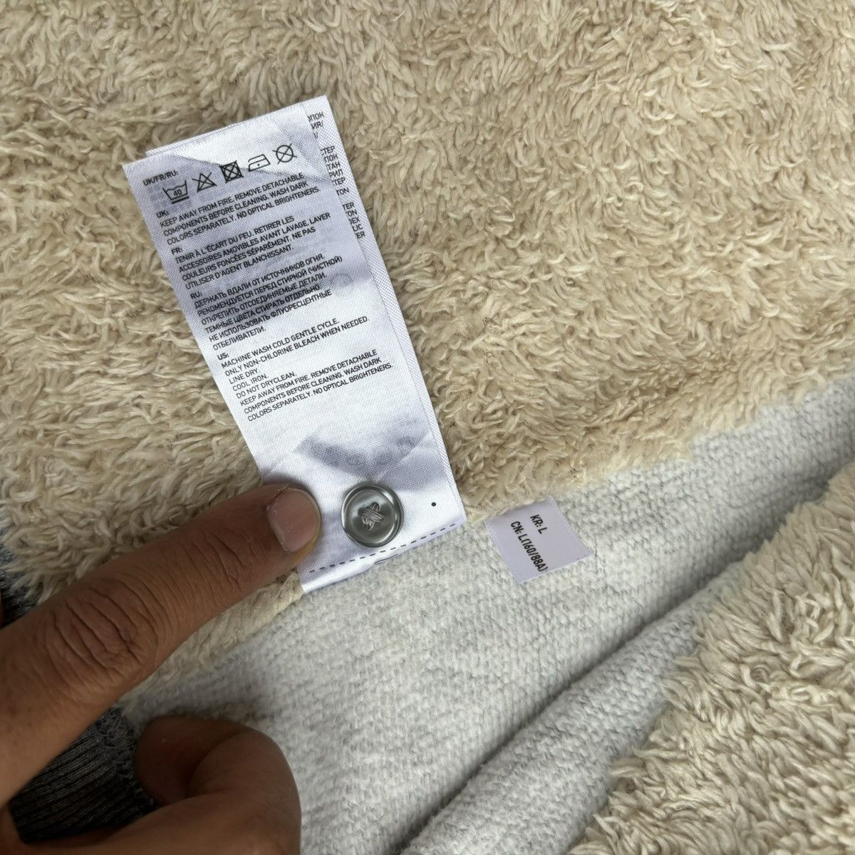 Uniqlo Ifsixwasnine LGB Style furfaux jacket vintage Y2K japan Size L / US 10 / IT 46 - 13 Thumbnail