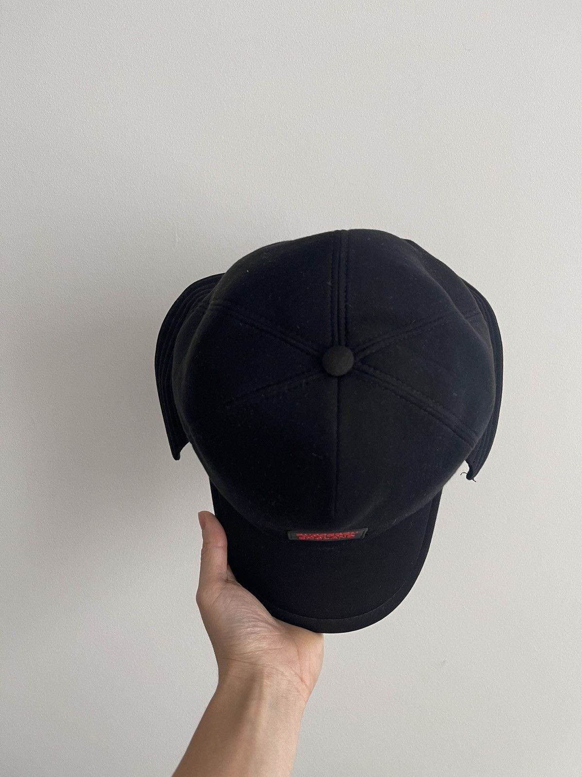 Burberry STEAL! Burberry Logo Appliqué Reconstructed Baseball Hat Size ONE SIZE - 7 Thumbnail