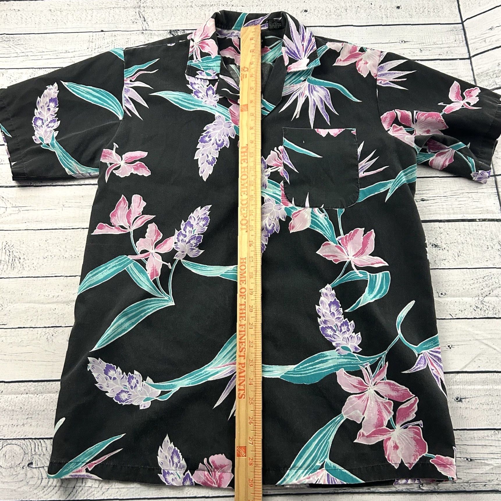 Haband Haband Of Paterson Birds of Paradise Short Sleeve Button Front Shirt Men's M Multicolor Floral Hawaiian Ajd? Size US M / EU 48-50 / 2 - 3 Thumbnail