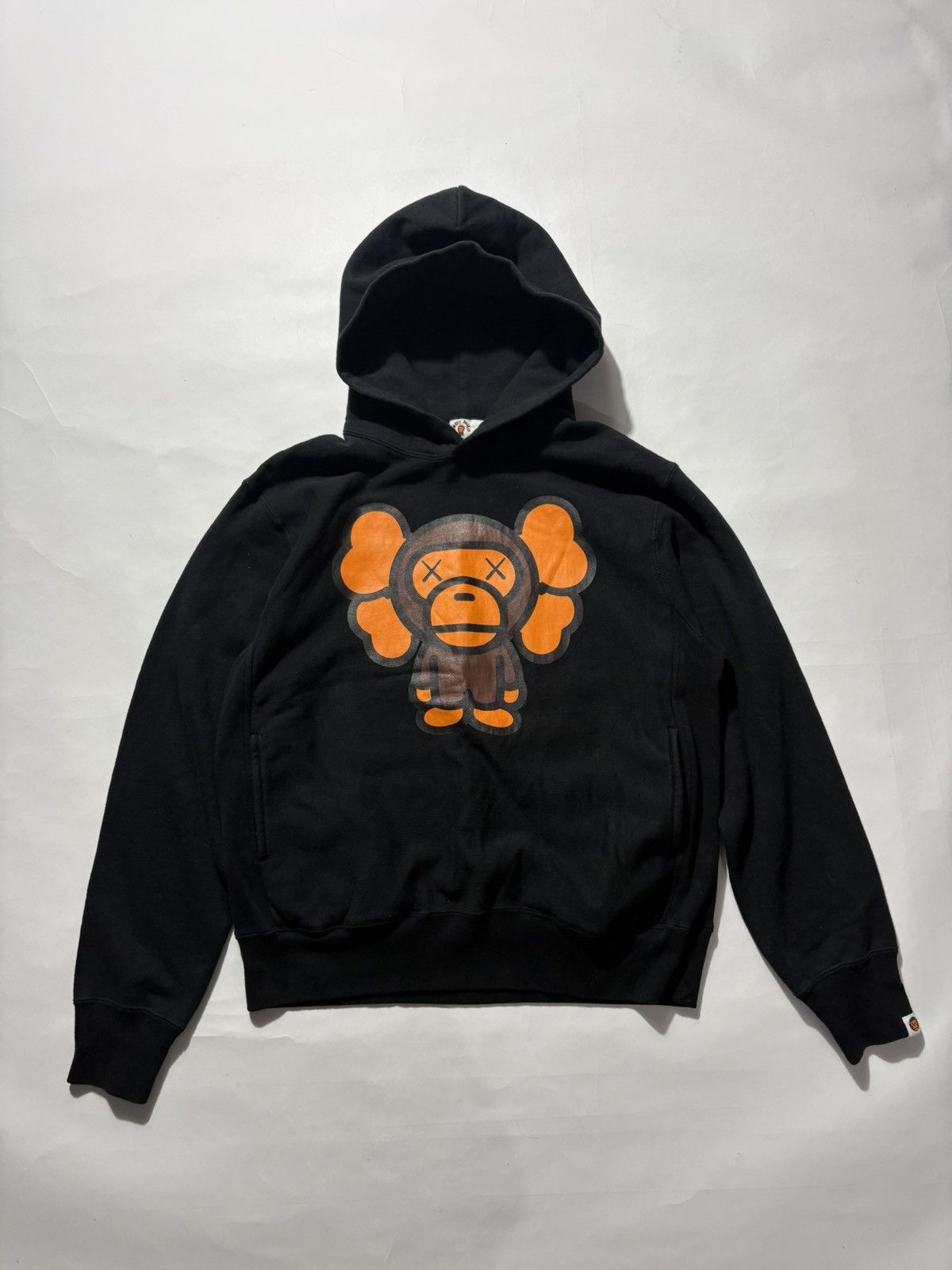Bape × Kaws 2005 BAPE-KAWS OG BAPE BABY MILO PULLOVER HOODIE Size US S / EU 44-46 / 1 - 1 Thumbnail