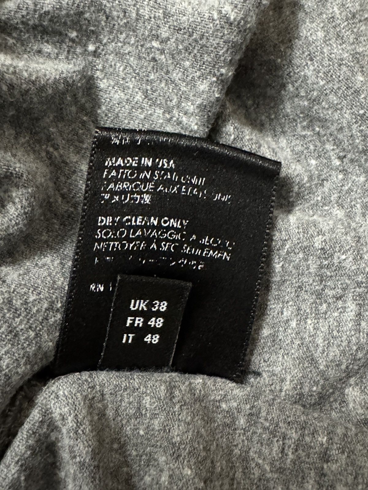 Amiri 💠Amiri💠 Logo tshirt grey OG 2016 (M) Size US M / EU 48-50 / 2 - 5 Thumbnail