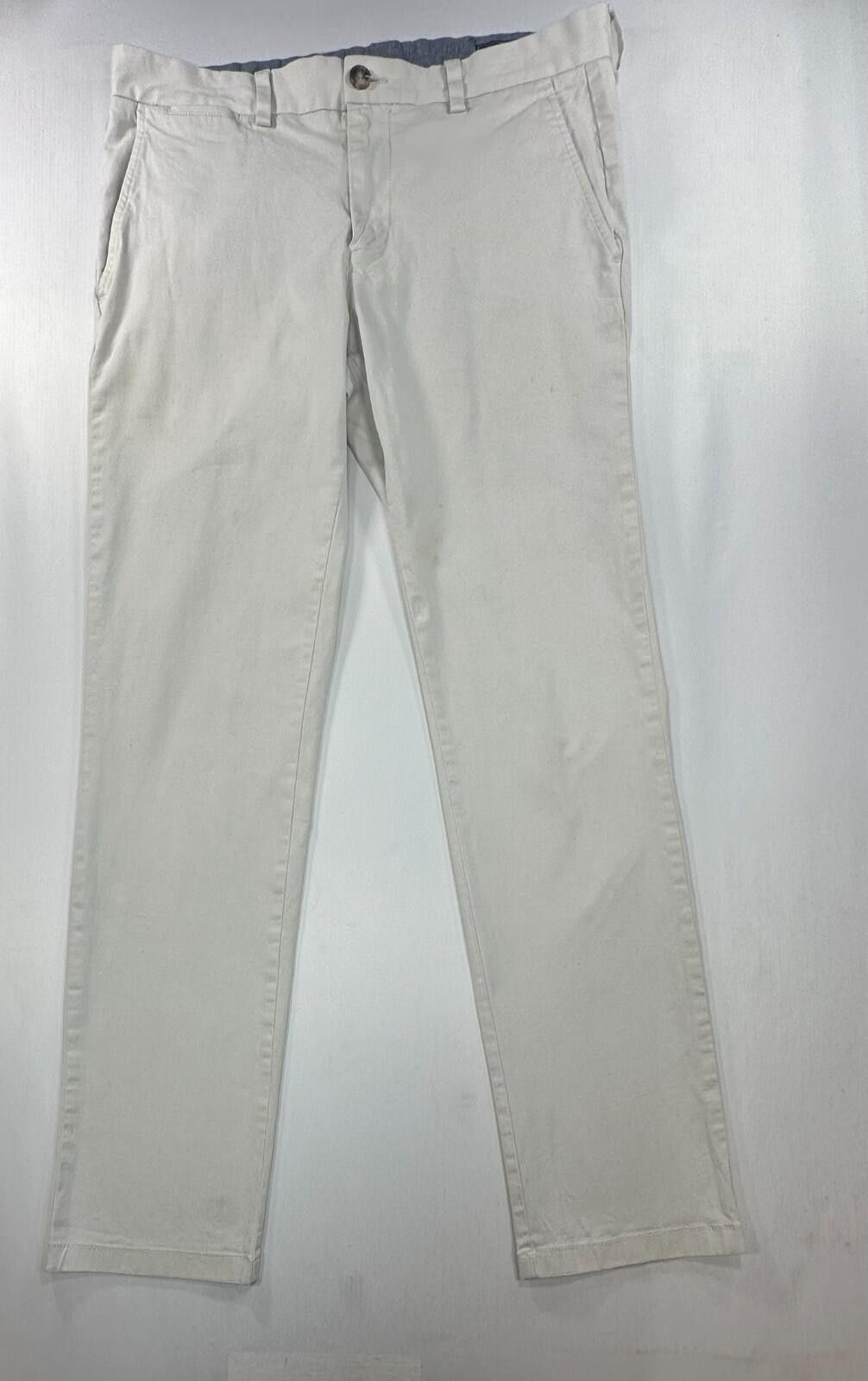 Vineyard Vines Vineyard Vines Flat Cotton Spandex Chinos Beige Mens 32/32 Size US 32 / EU 48 - 1 Thumbnail
