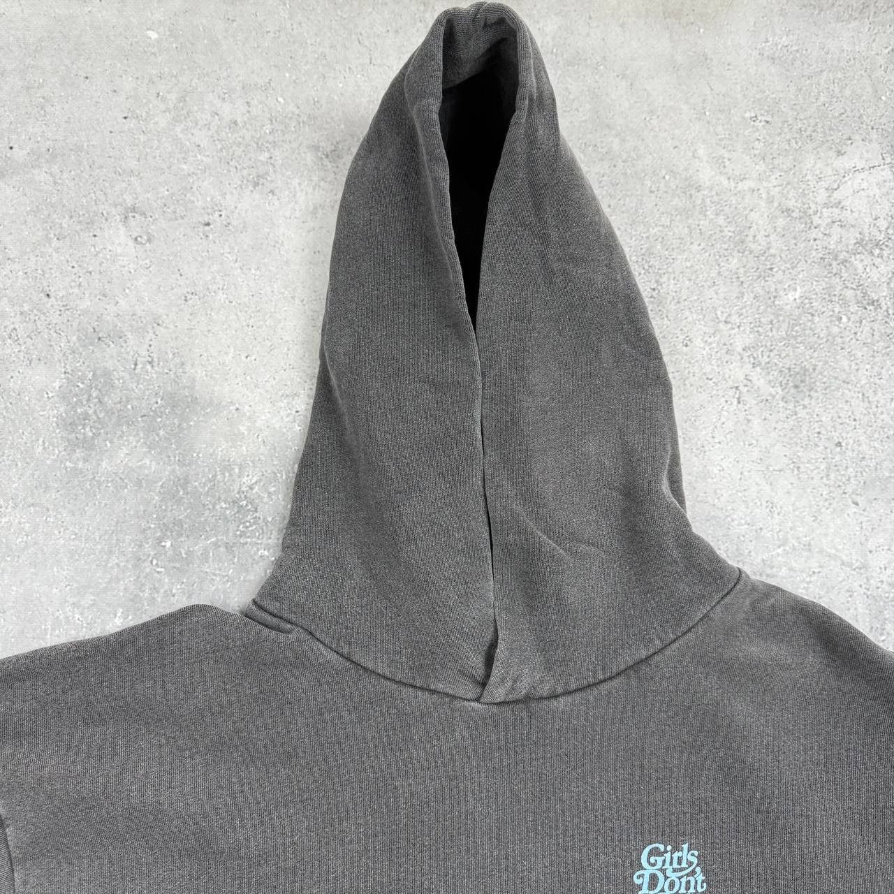 Girls Don't Cry Girls Don’t Cry GDC Logo Hoodie Washed Black Size L Size US L / EU 52-54 / 3 - 9 Thumbnail