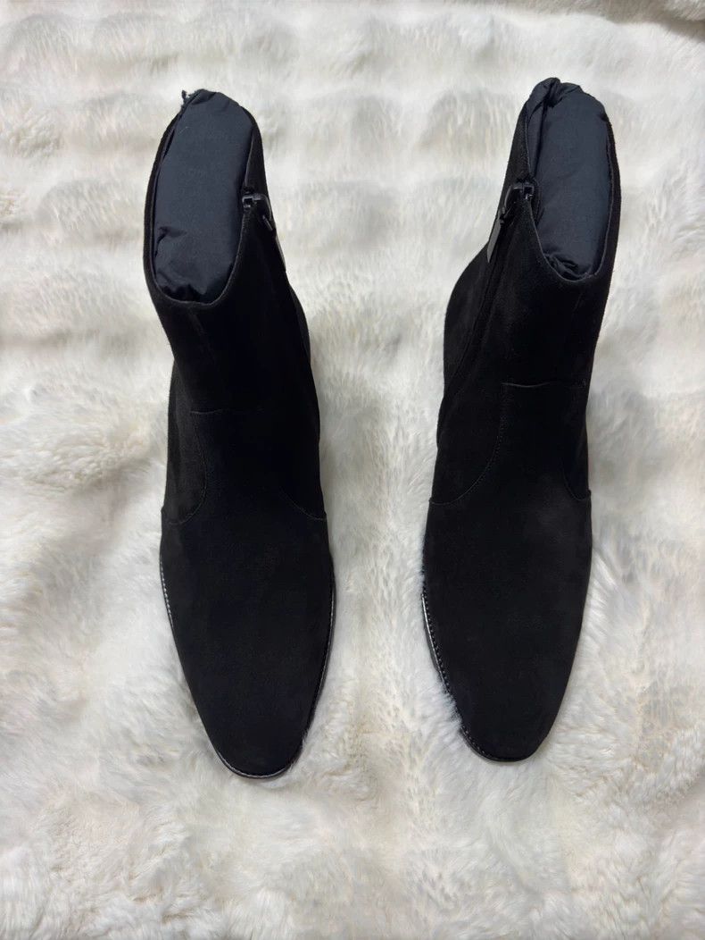 Yves Saint Laurent saint laurent Wyatt Suede Men's Boots 2503-Nextarrow Size US 8 / EU 41 - 6 Thumbnail