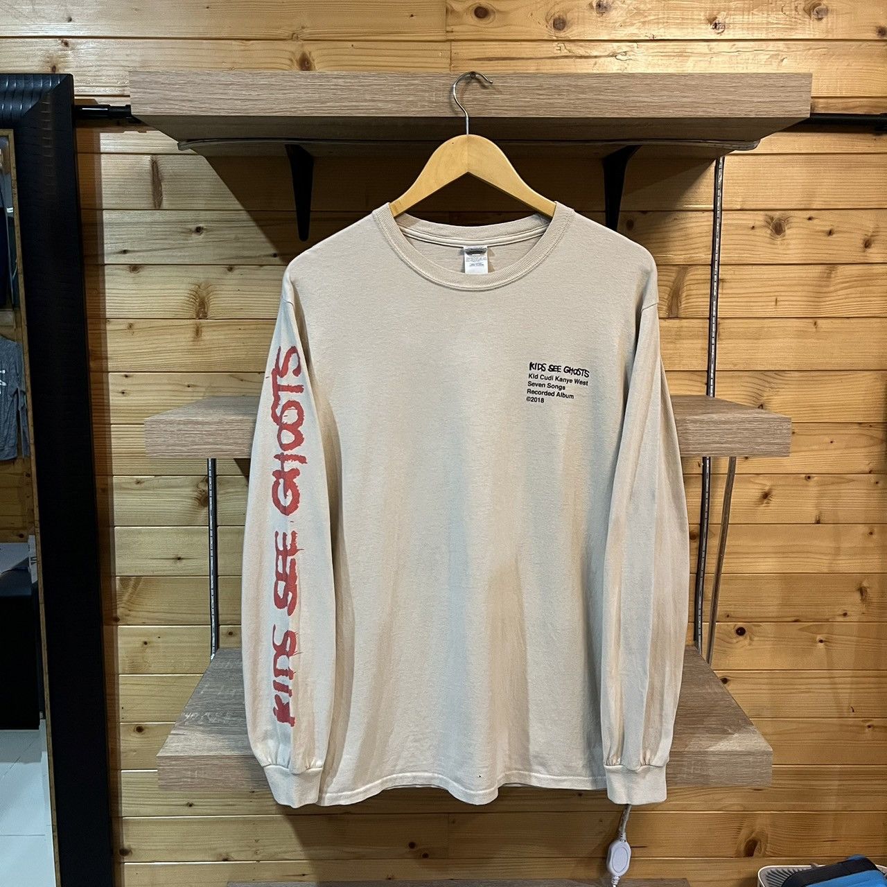 Kanye West × Kid Cudi × Kids See Ghosts Kids See Ghosts Kanye West Kid Cudi Merch Long Sleeve Size US M / EU 48-50 / 2 - 3 Thumbnail