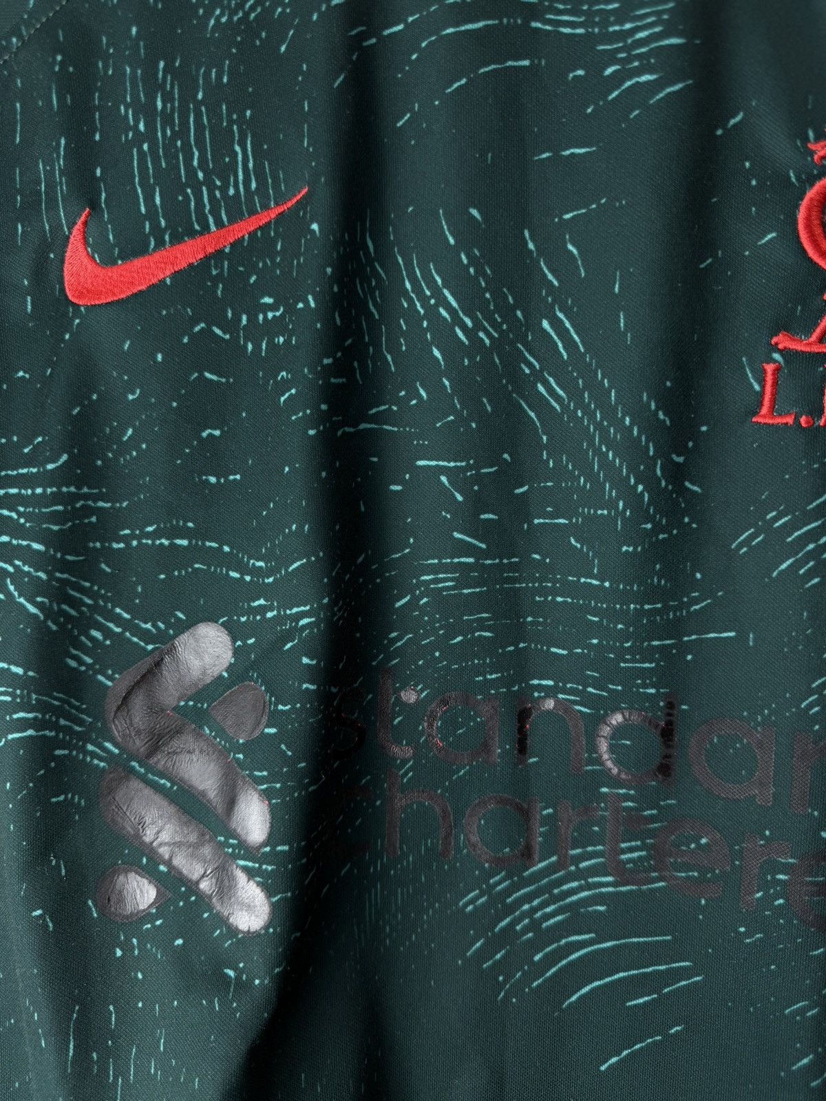 Nike Nike Liverpool Soccer Jersey T Shirt Football Size US XXL / EU 58 / 5 - 7 Thumbnail